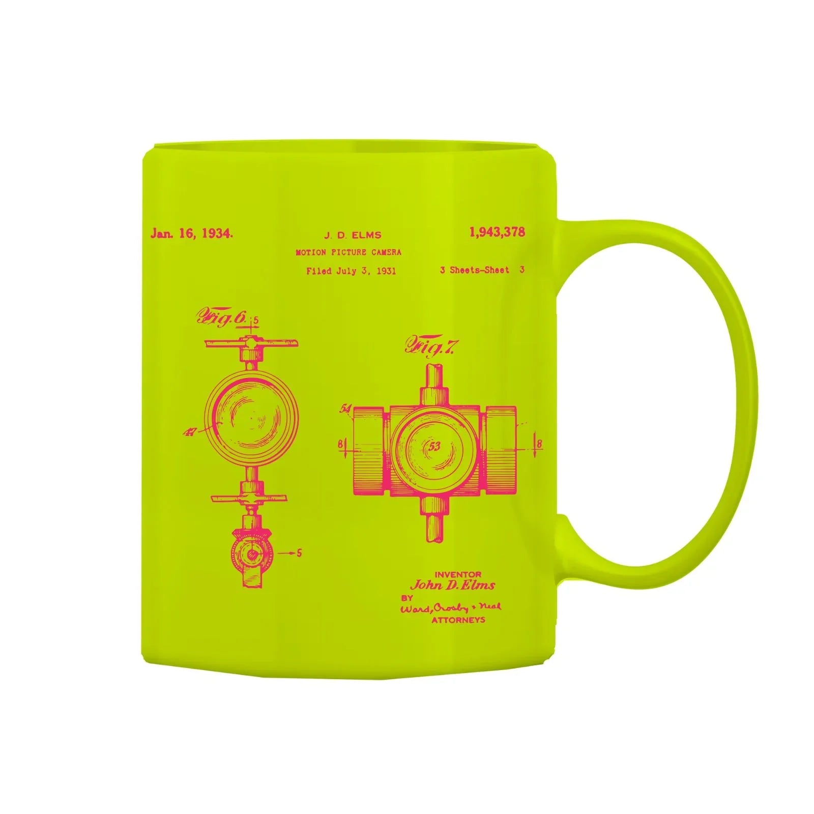 Camera Patent Mug M-CMP201 Desichalchitra