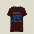 Helicam Operator T-Shirt T-HO5 Desichalchitra