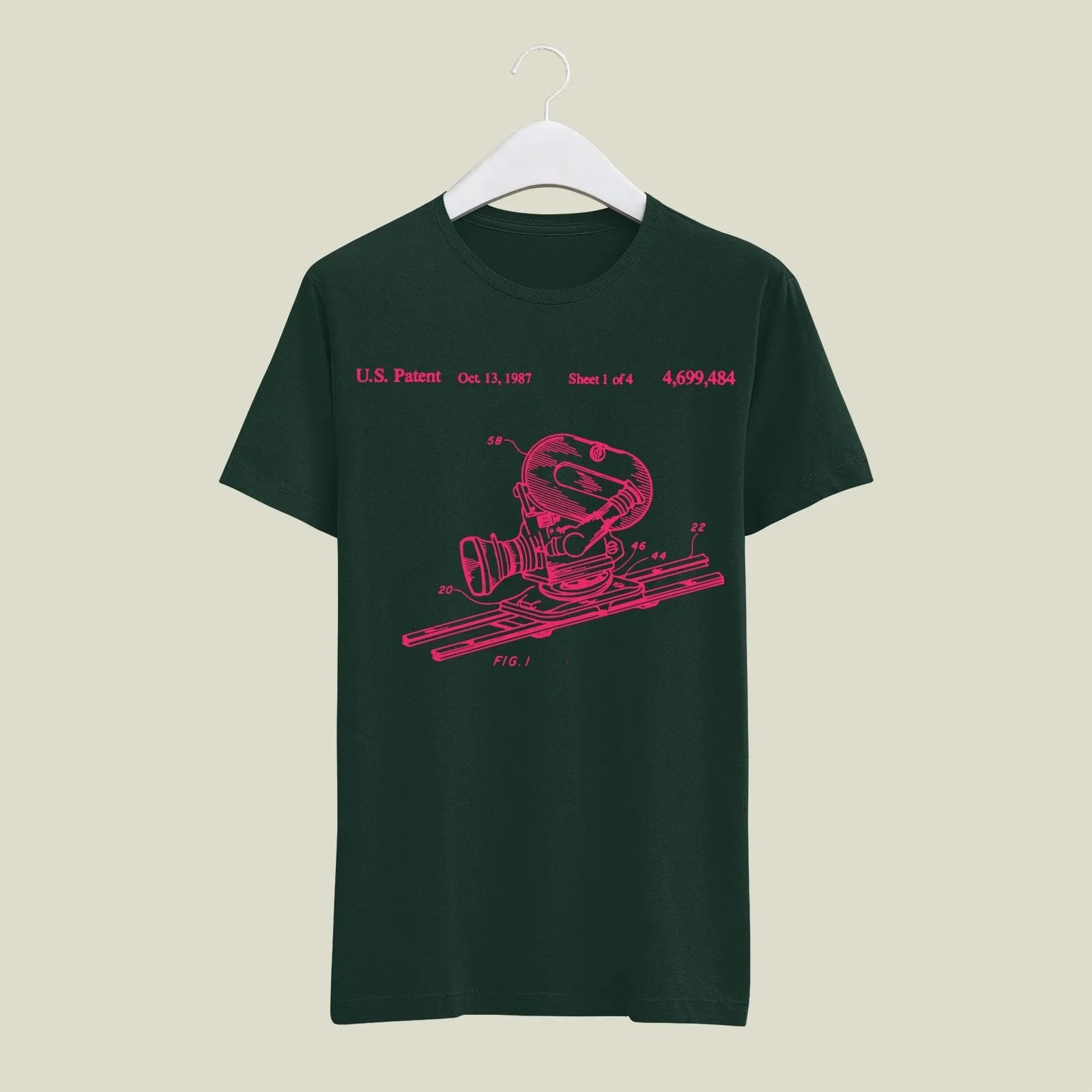 Camera Patent T-Shirt T-CMP163 Desichalchitra