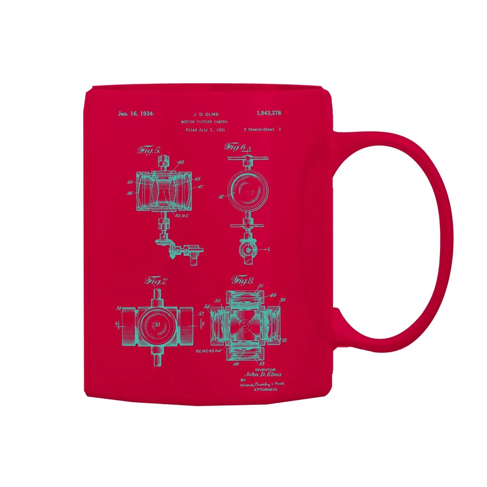 Camera Patent Mug M-CMP210 Desichalchitra