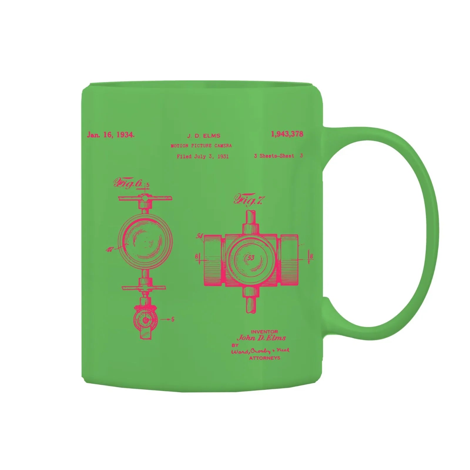 Camera Patent Mug M-CMP201 Desichalchitra