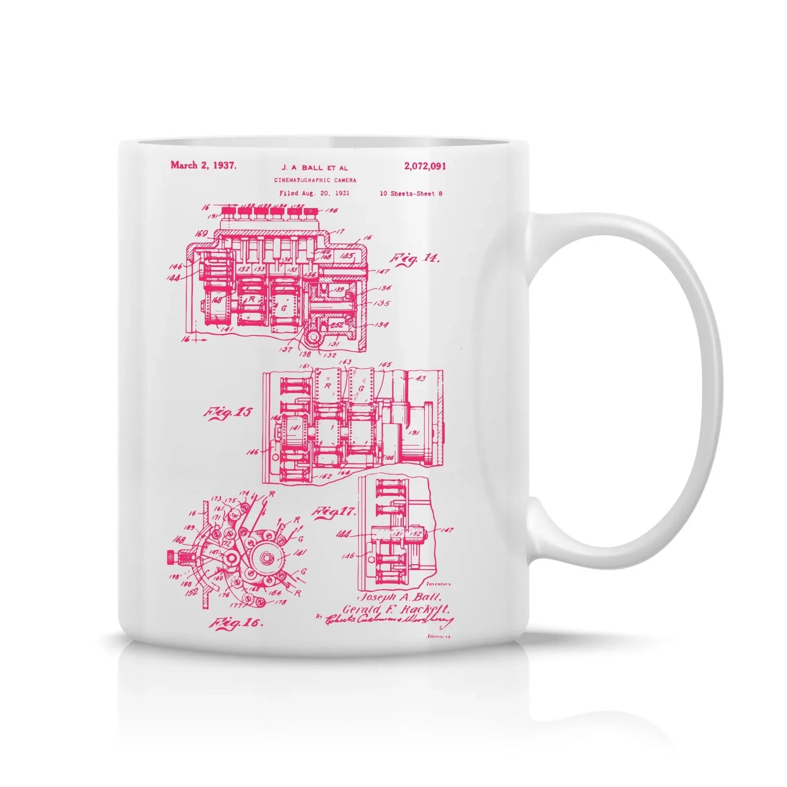 Camera Patent Mug M-CMP203 Desichalchitra