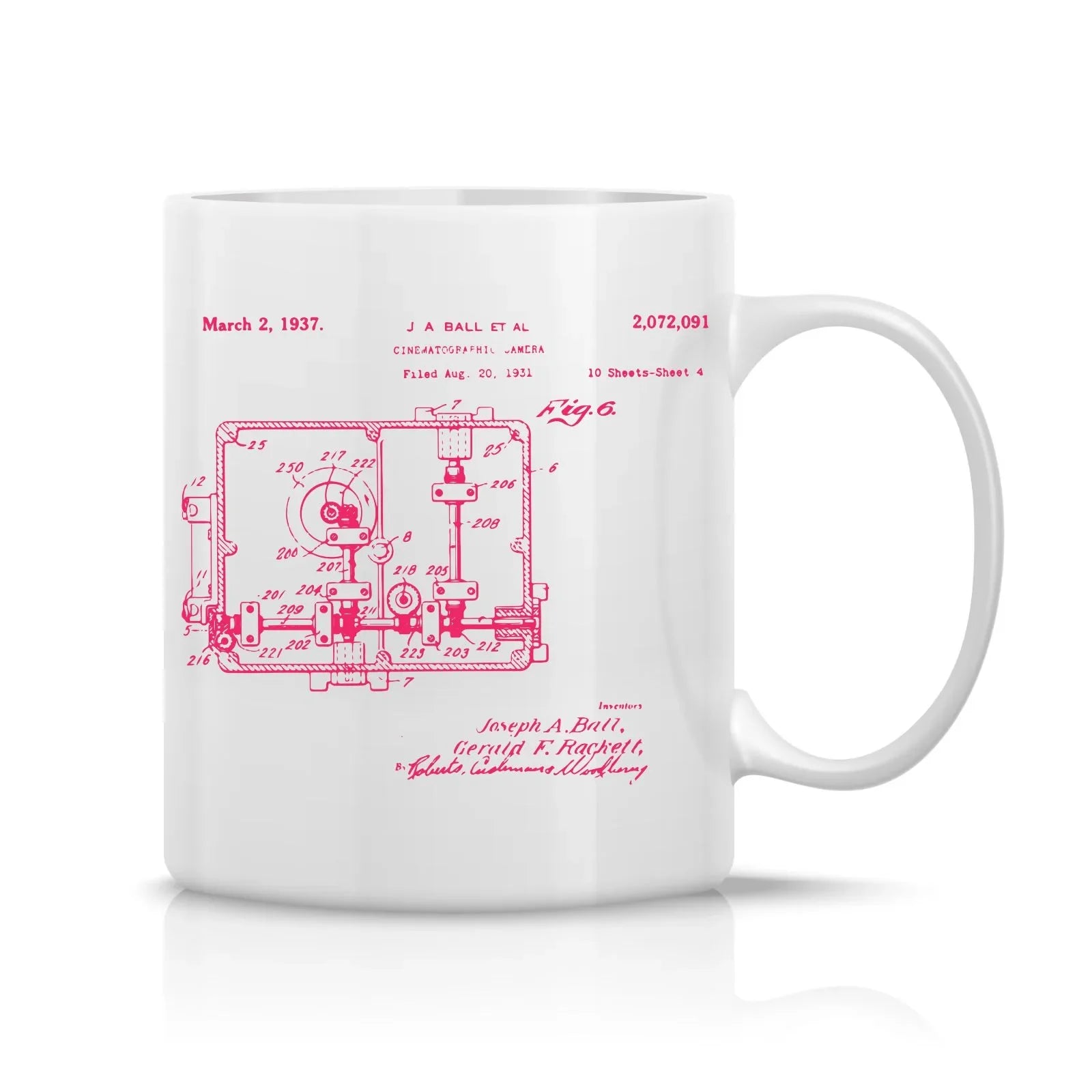 Camera Patent Mug M-CMP212 Desichalchitra