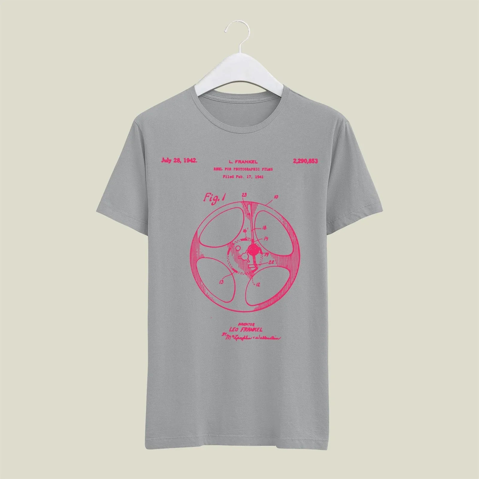 Camera Patent T-Shirt T-CMP173 Desichalchitra