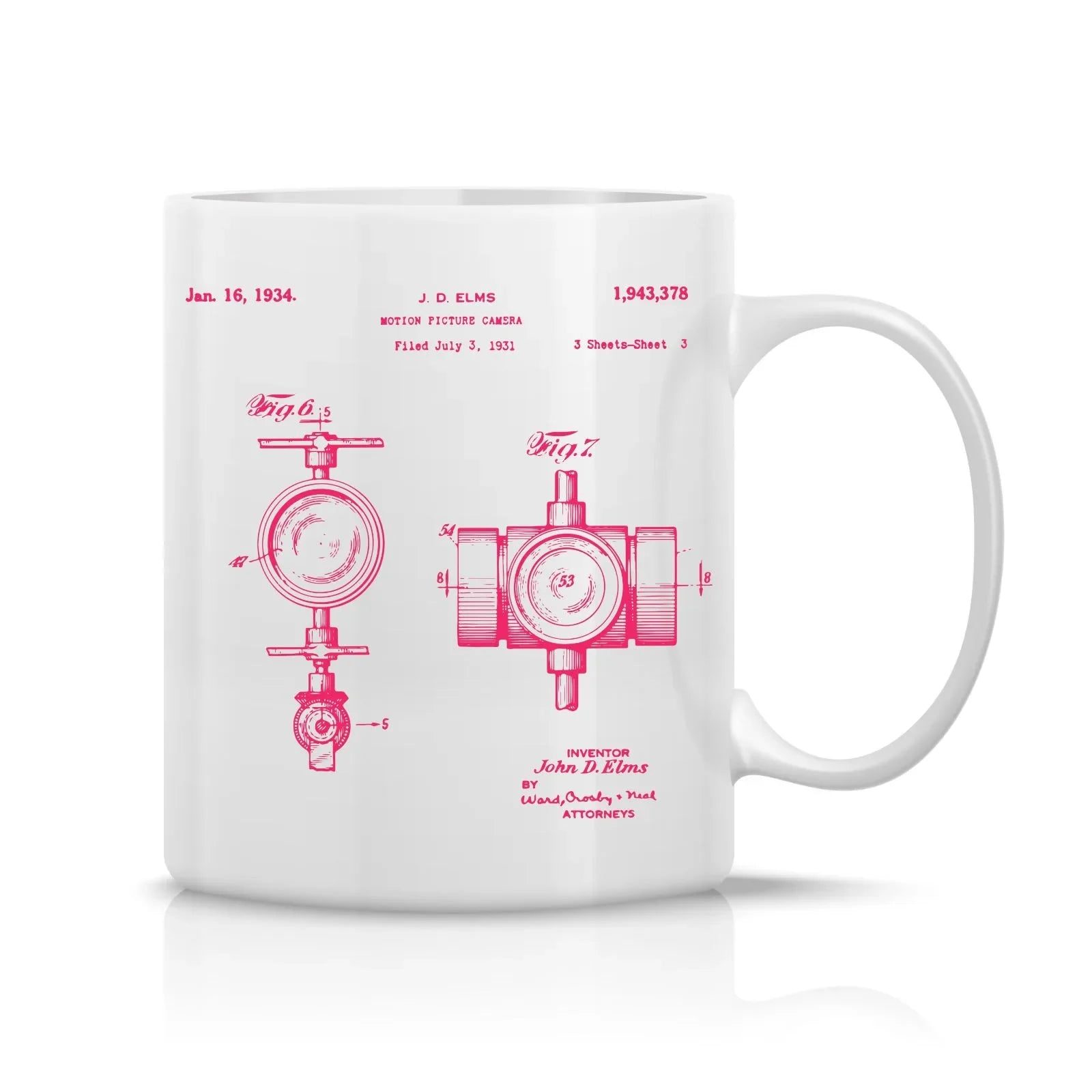 Camera Patent Mug M-CMP201 Desichalchitra