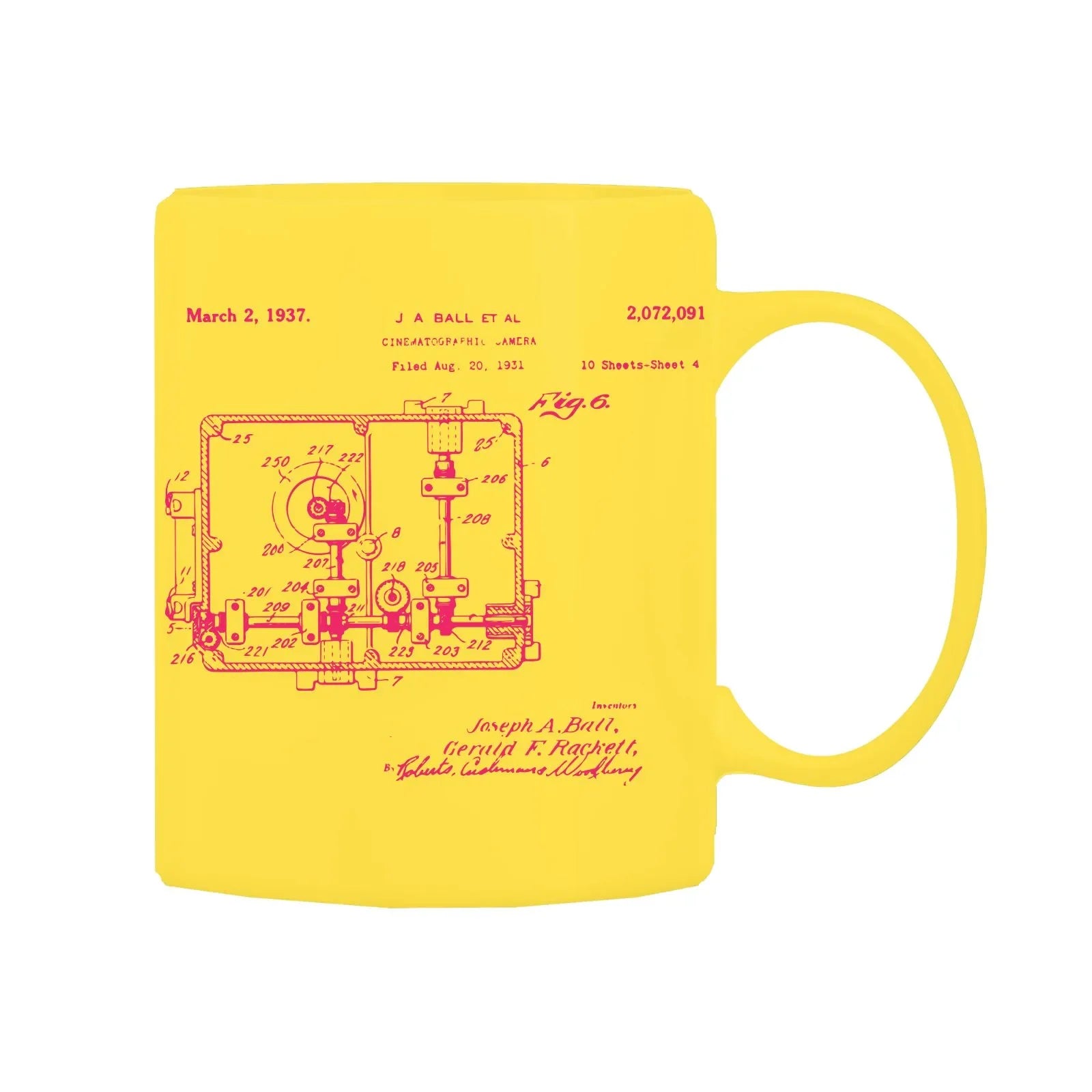 Camera Patent Mug M-CMP212 Desichalchitra