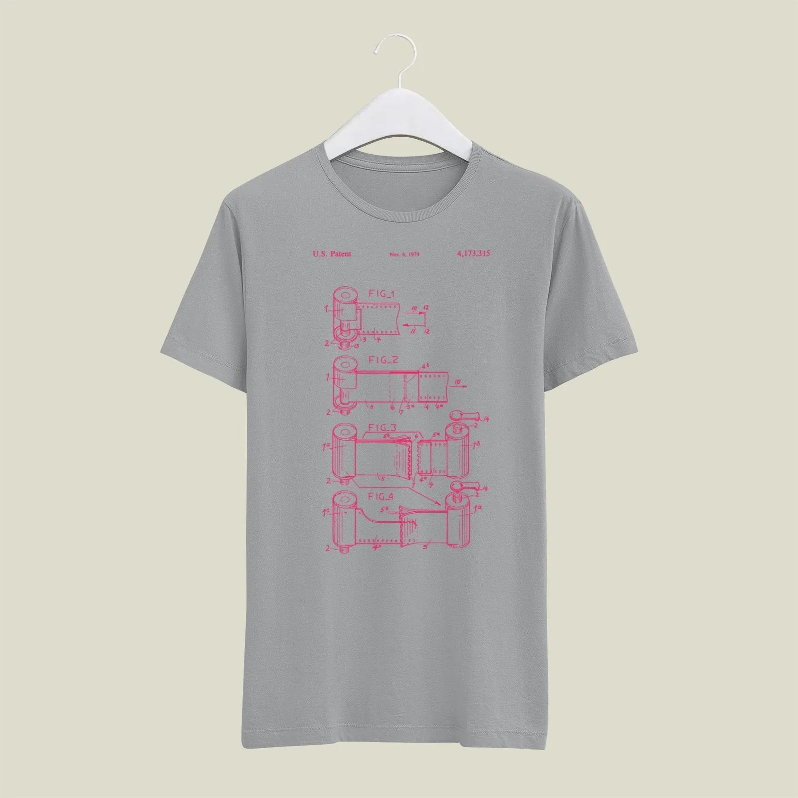 Camera Patent T-Shirt T-CMP196 Desichalchitra