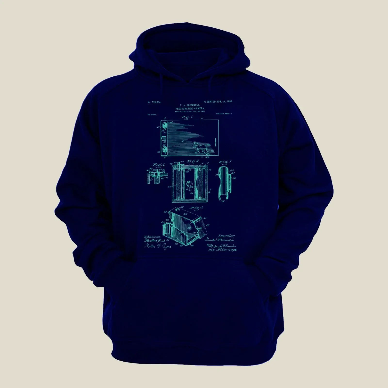Camera Patent Hoodie H-CMP158 Desichalchitra