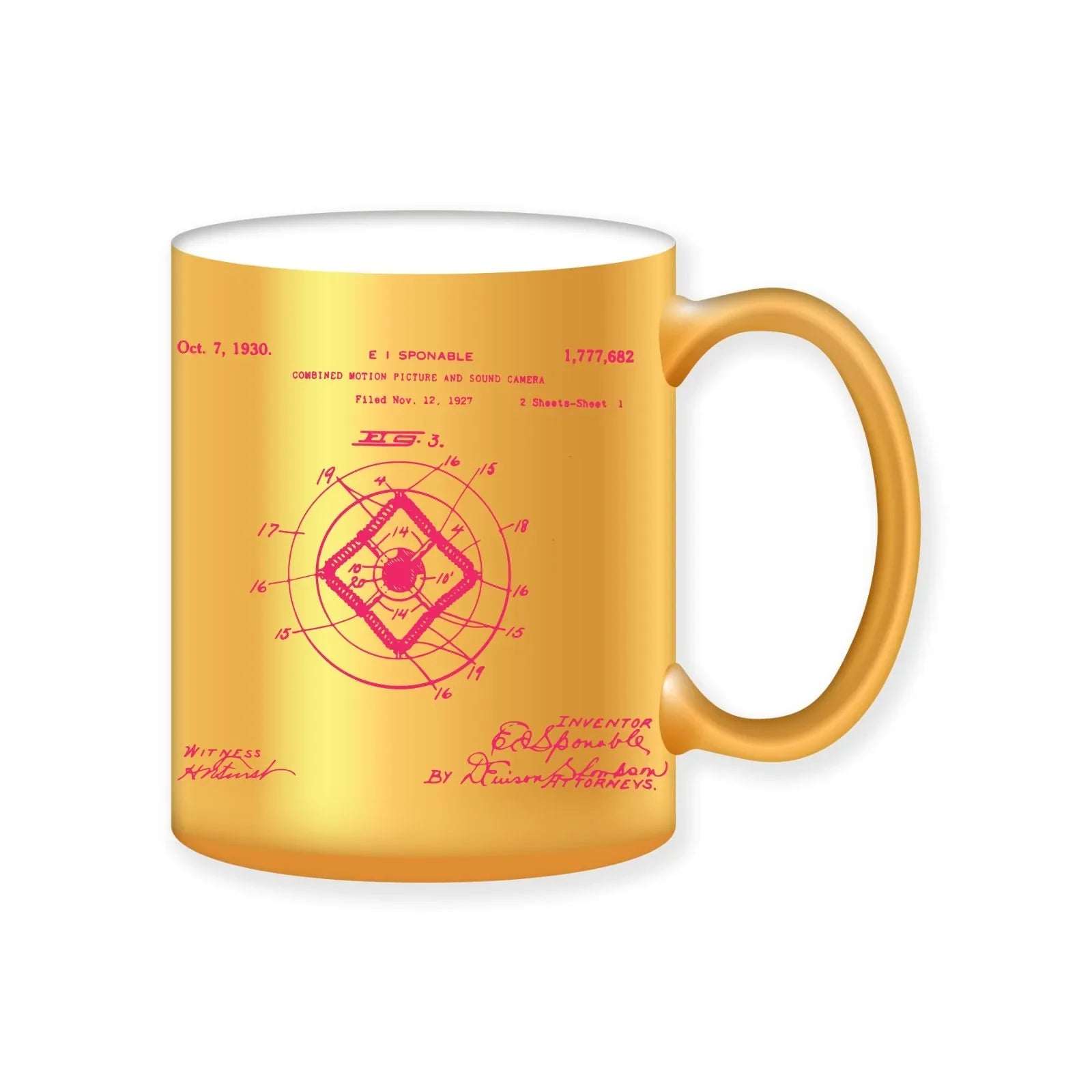 Camera Patent Mug M-CMP48 Desichalchitra