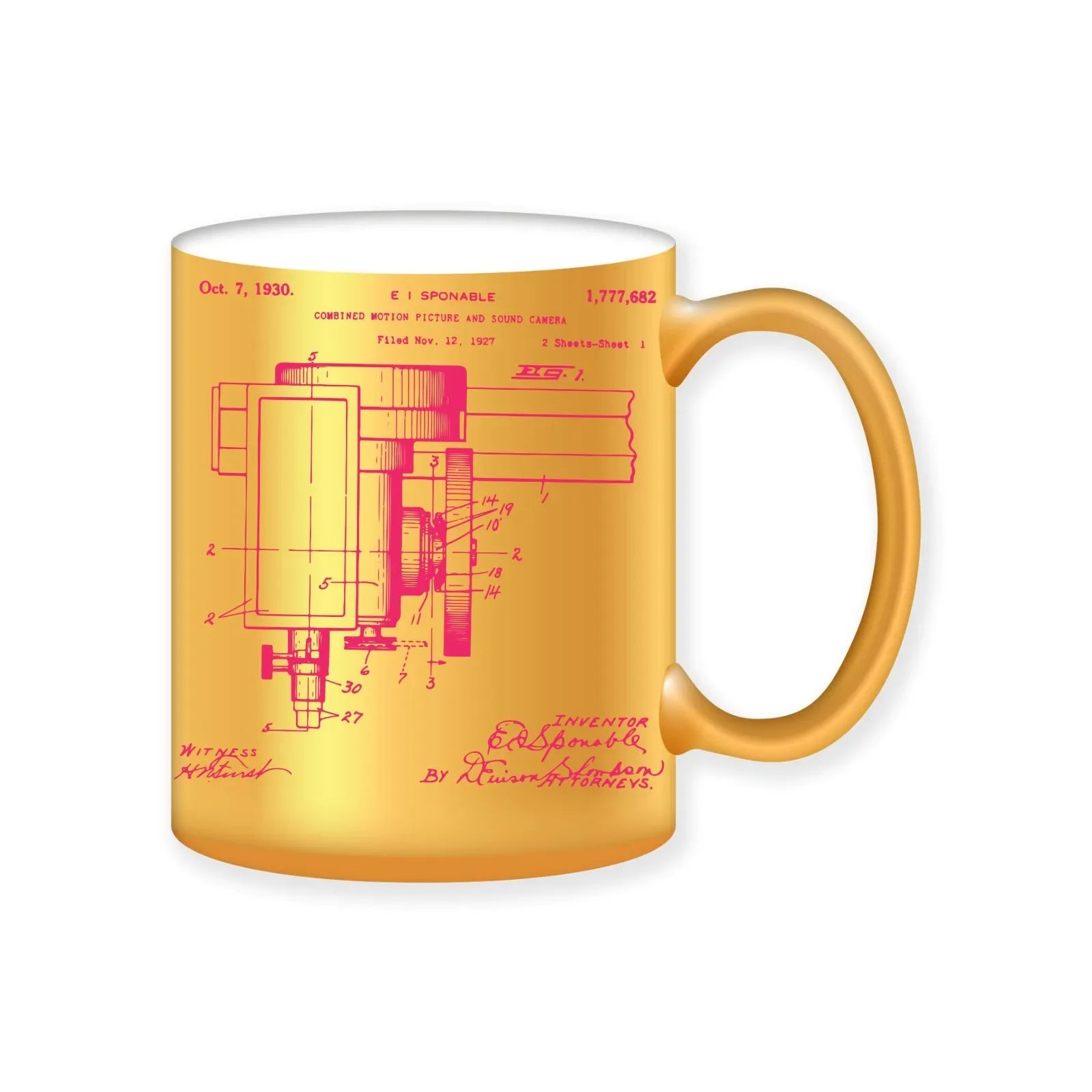 Camera Patent Mug M-CMP69 Desichalchitra