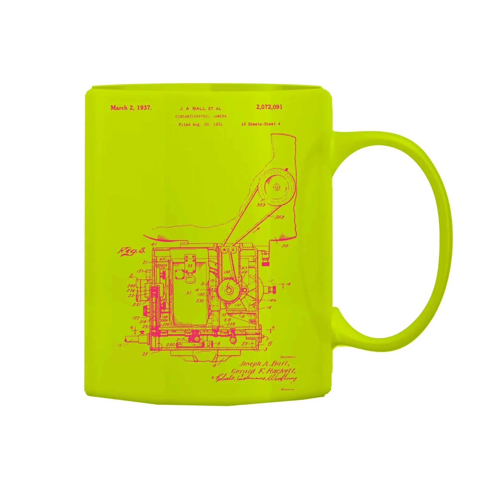 Camera Patent Mug M-CMP193 Desichalchitra