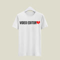 Video Editor T-Shirt T-VED2 Desichalchitra