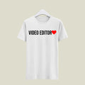 Video Editor T-Shirt T-VED4 Desichalchitra