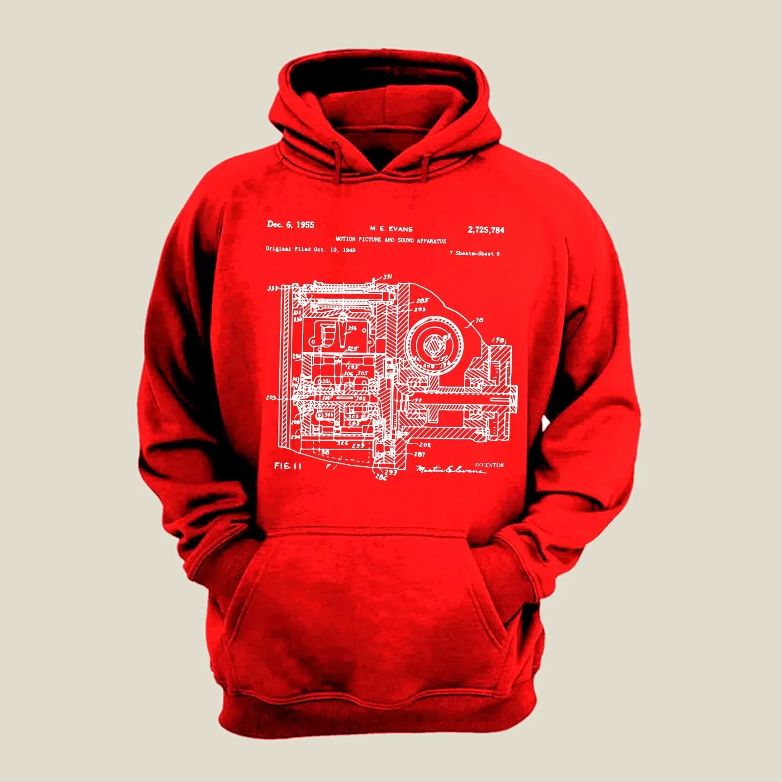 Camera Patent Hoodie H-CMP154 Desichalchitra