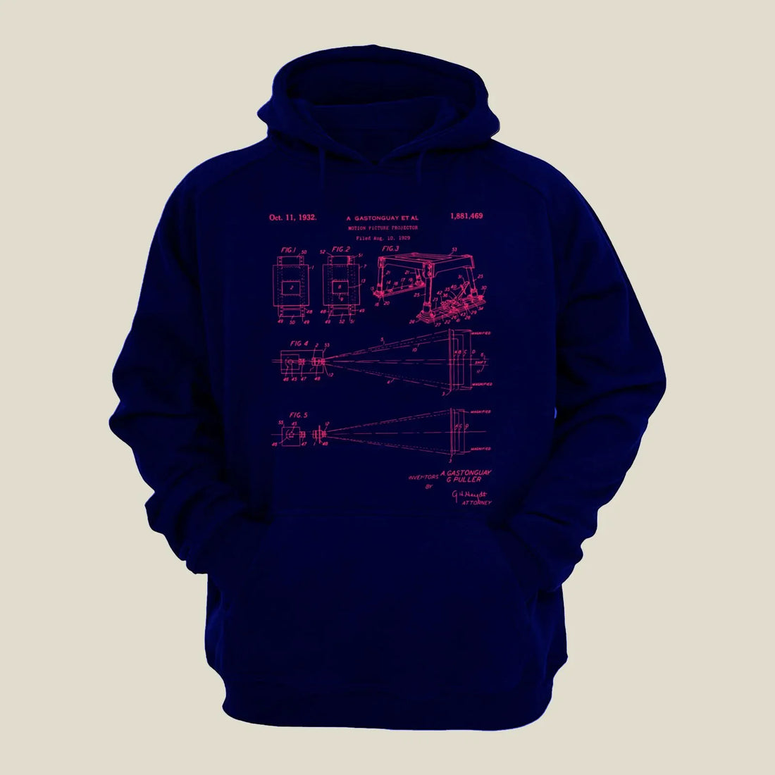 Camera Patent Hoodie H-CMP164 Desichalchitra
