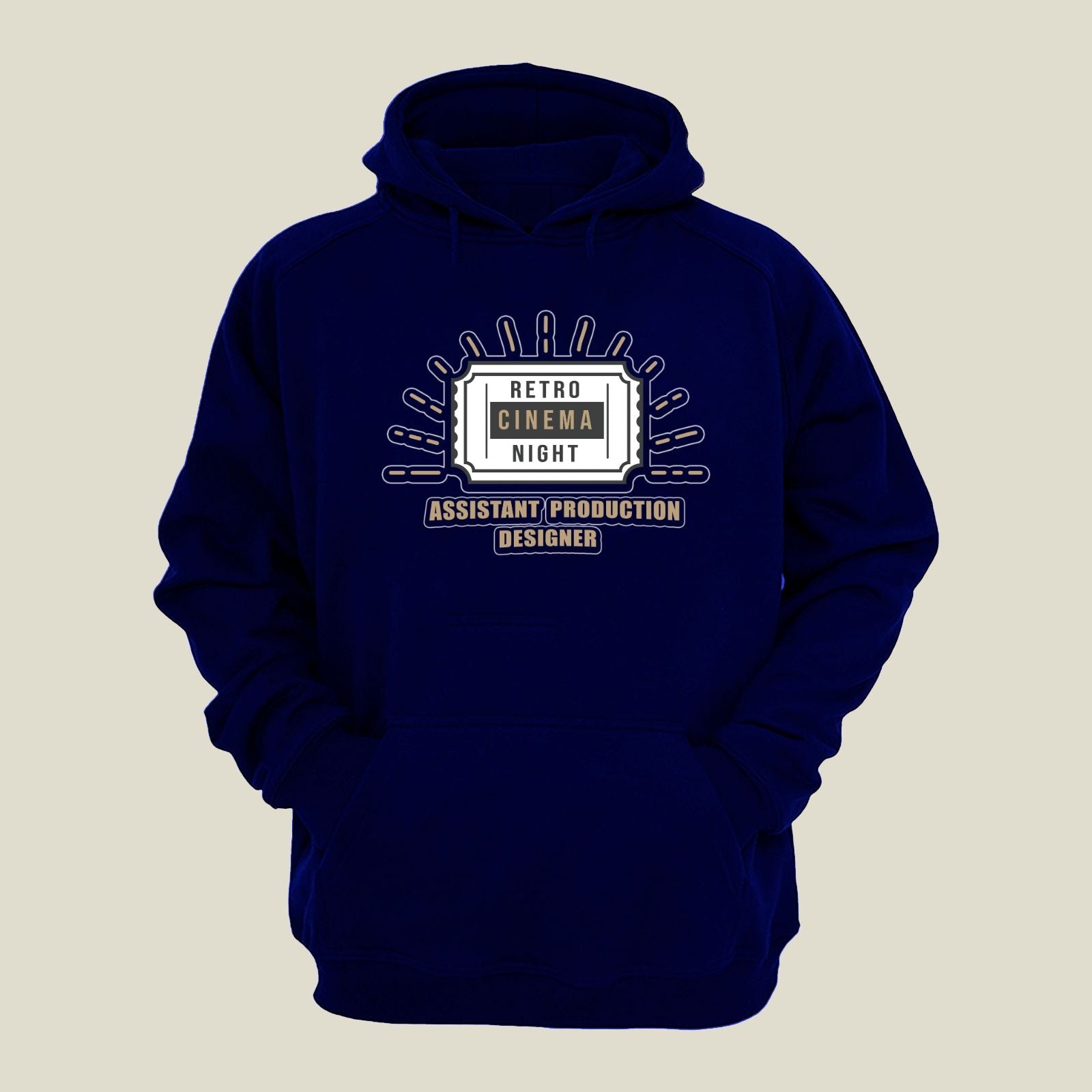 Assistant Production Designer Hoodie H-PRD11 Desichalchitra