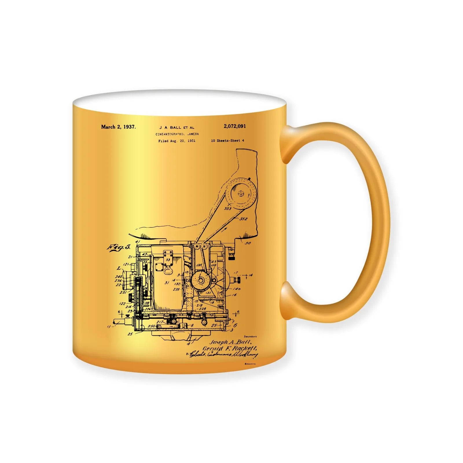 Camera Patent Mug M-CMP108 Desichalchitra