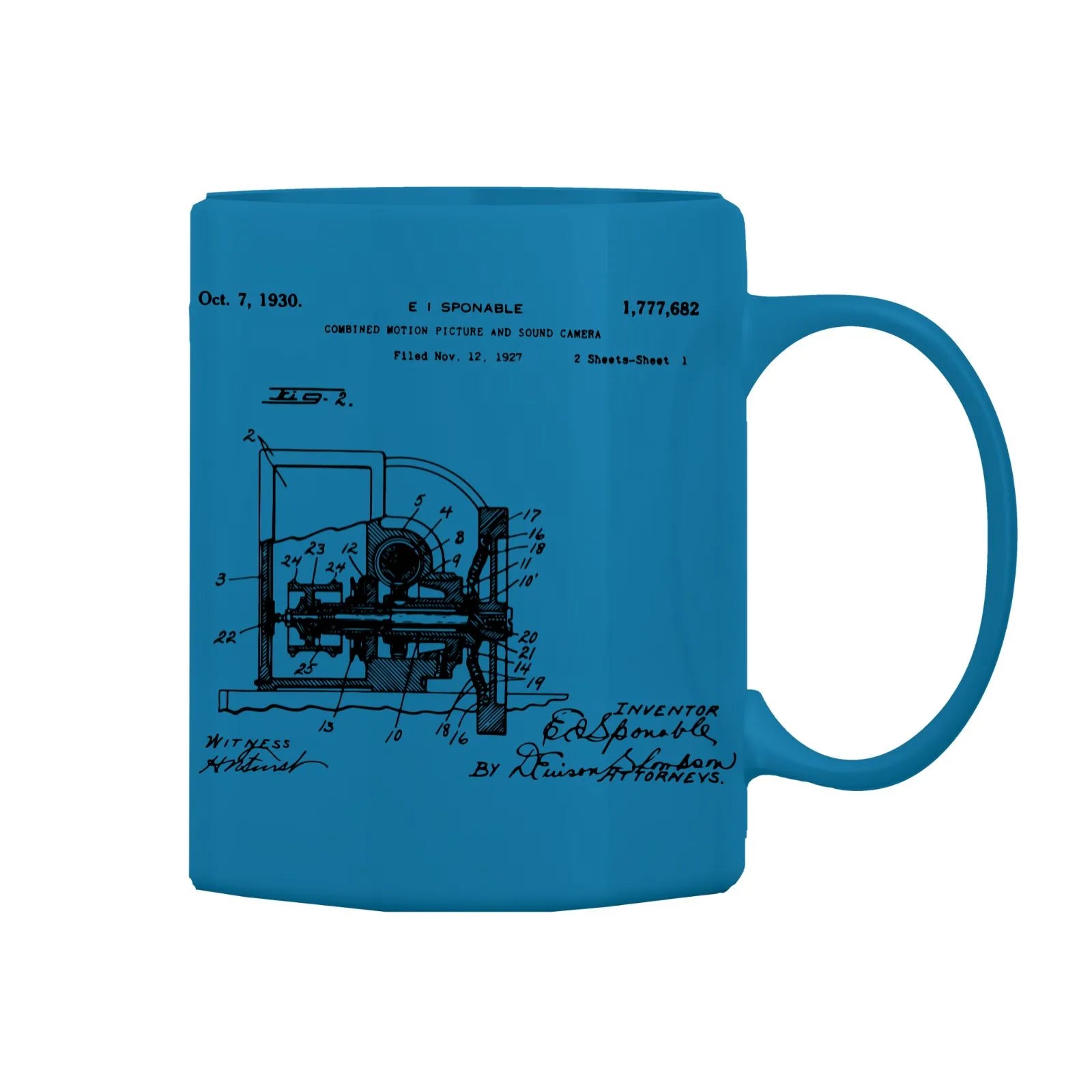 Camera Patent Mug M-CMP152 Desichalchitra