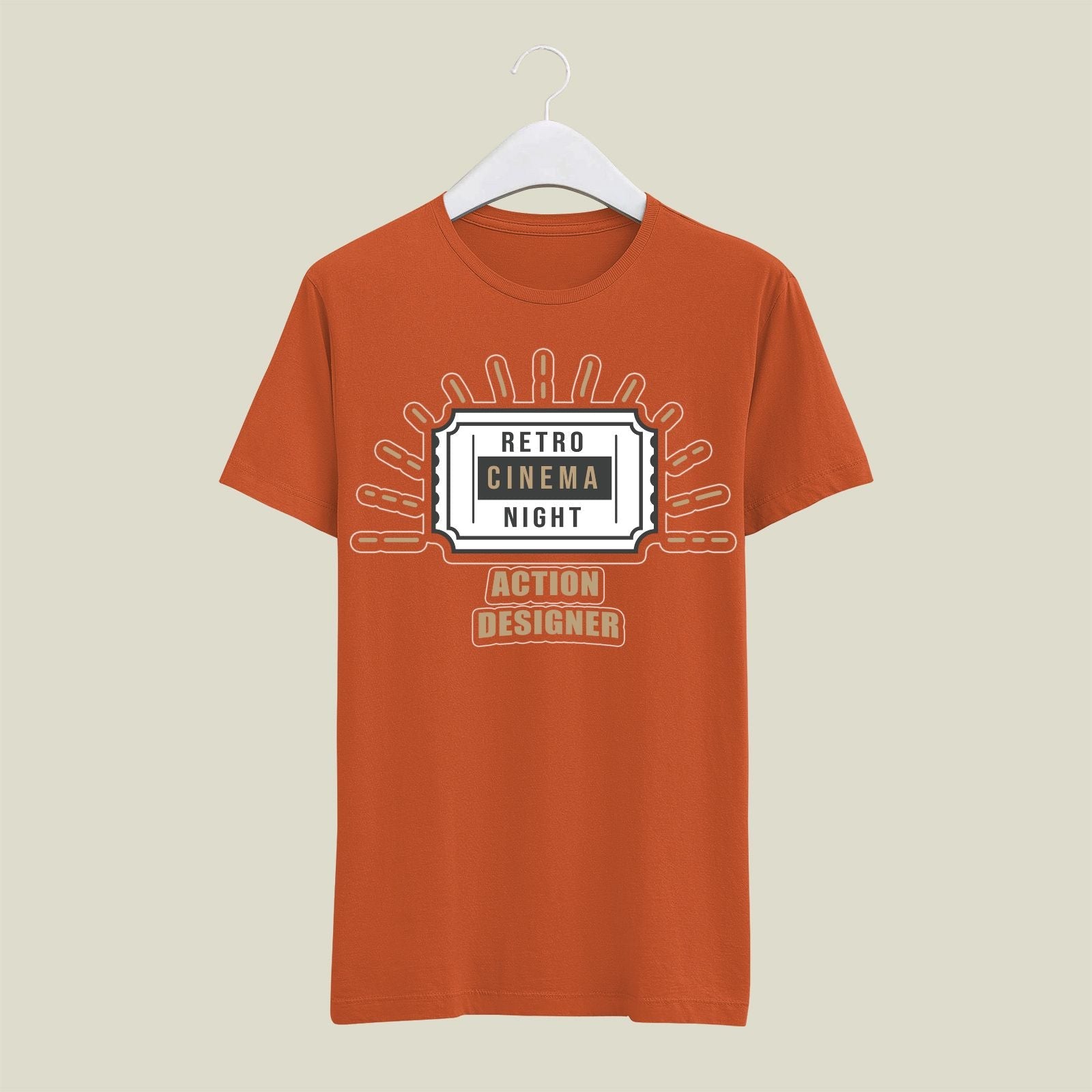 Action Designer T-Shirt H-ADE11 Desichalchitra