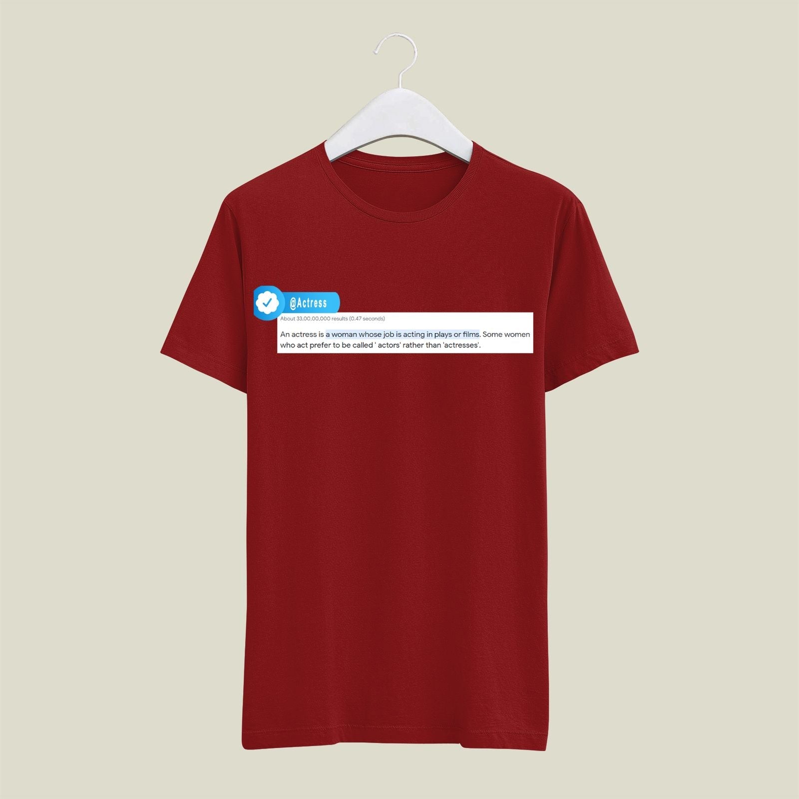 Actress T-Shirt T-ACS4 Desichalchitra
