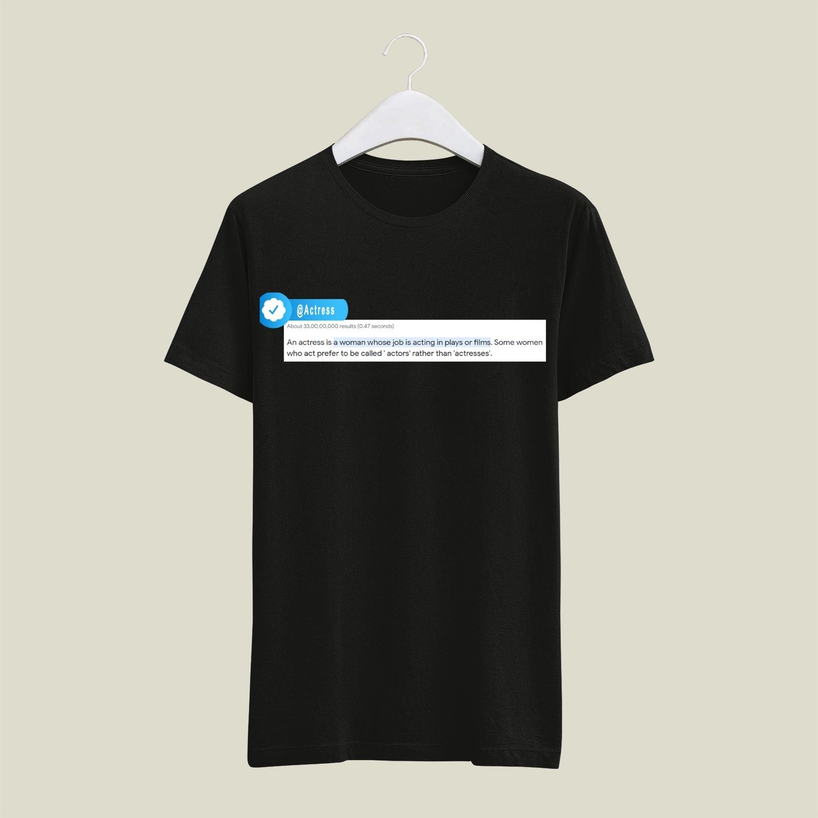 Actress T-Shirt T-ACS4 Desichalchitra