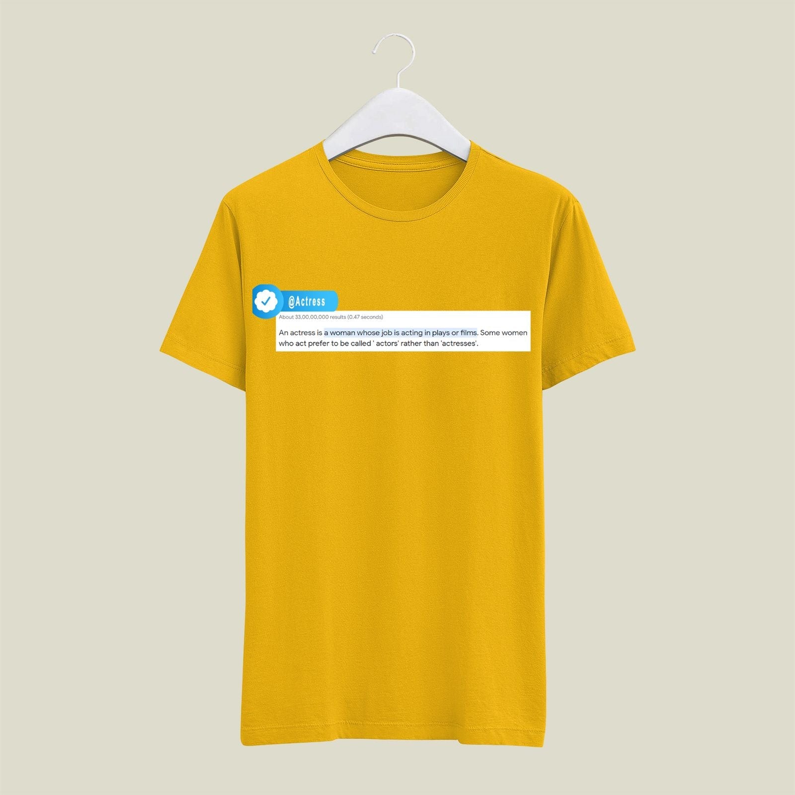 Actress T-Shirt T-ACS4 Desichalchitra