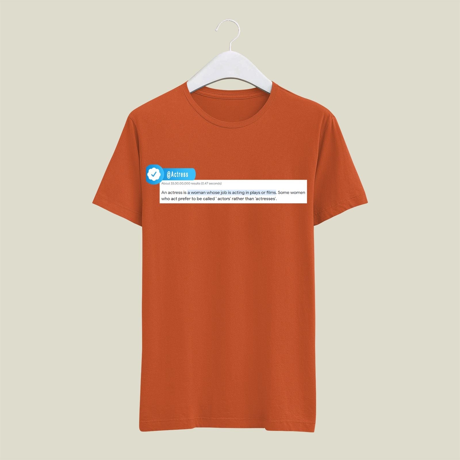 Actress T-Shirt T-ACS4 Desichalchitra