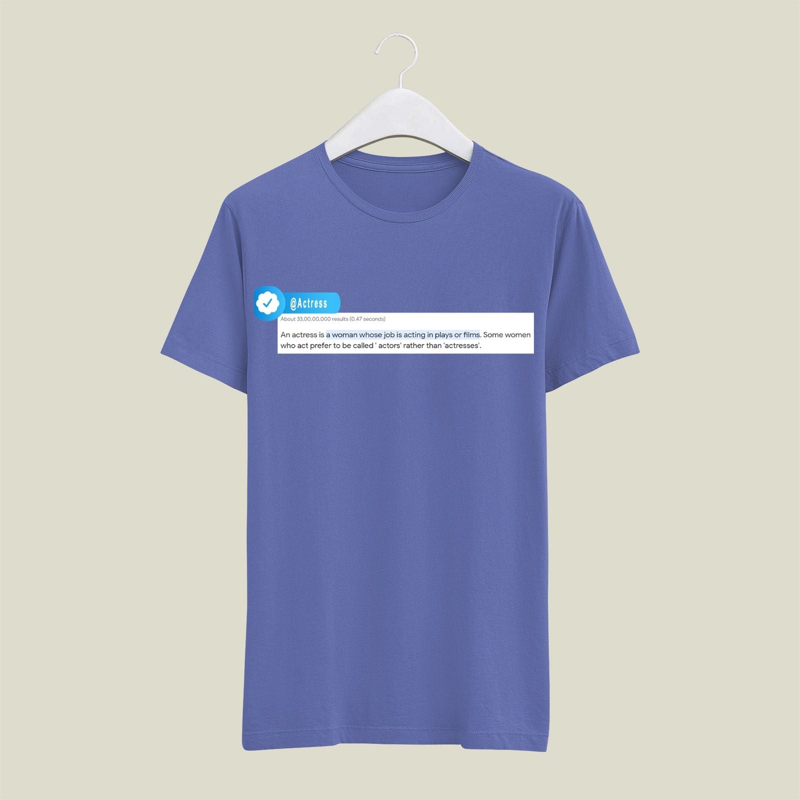 Actress T-Shirt T-ACS4 Desichalchitra