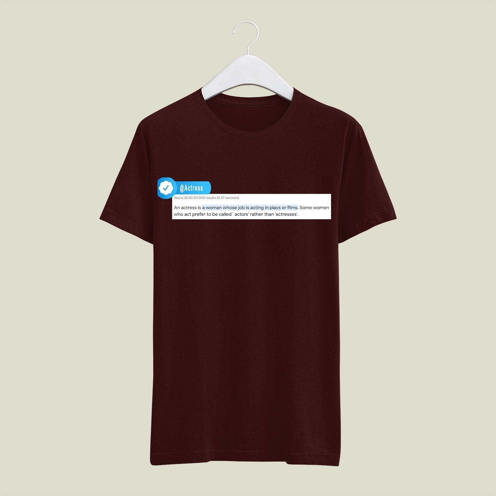 Actress T-Shirt T-ACS4 Desichalchitra