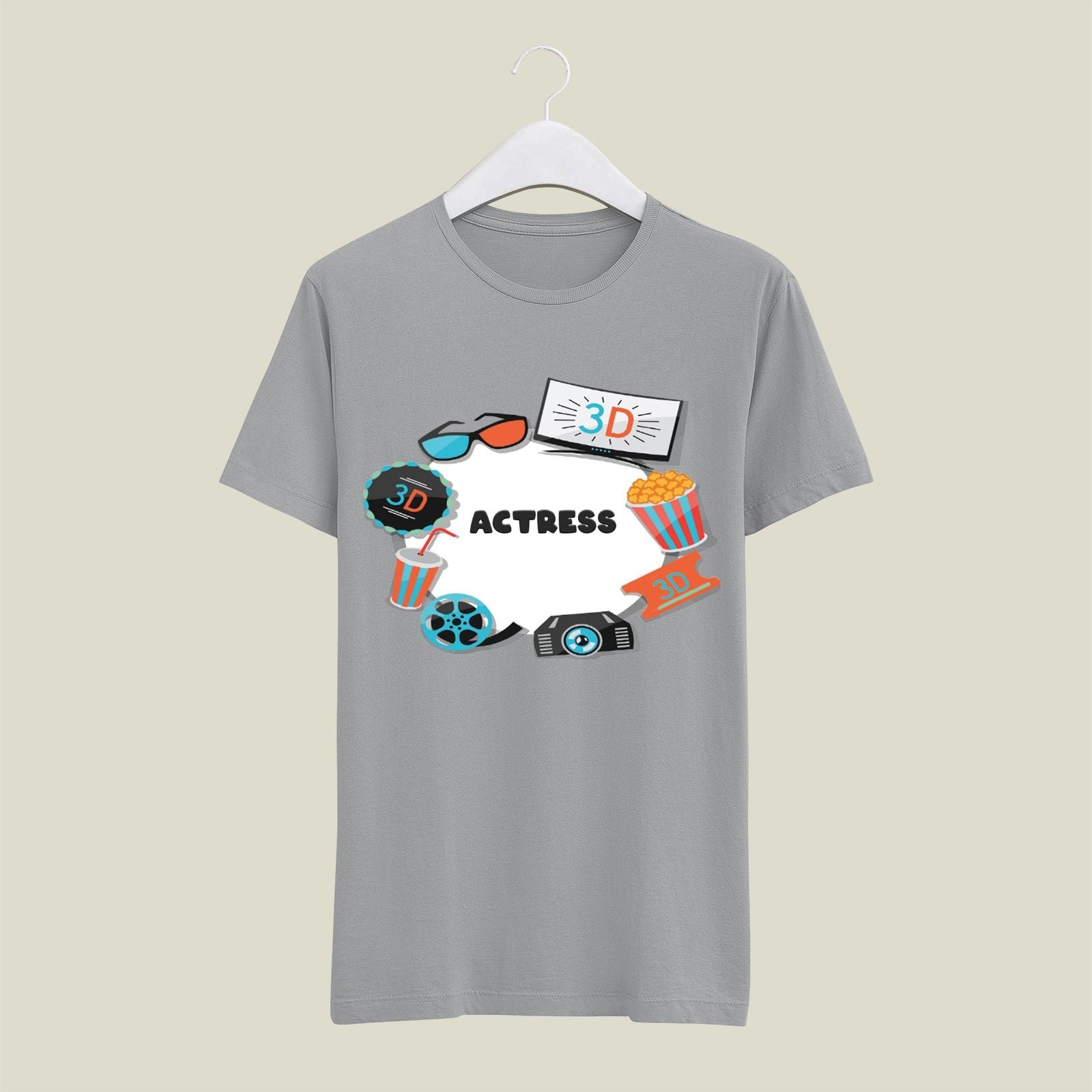 Actress T-Shirt T-ACS12 Desichalchitra