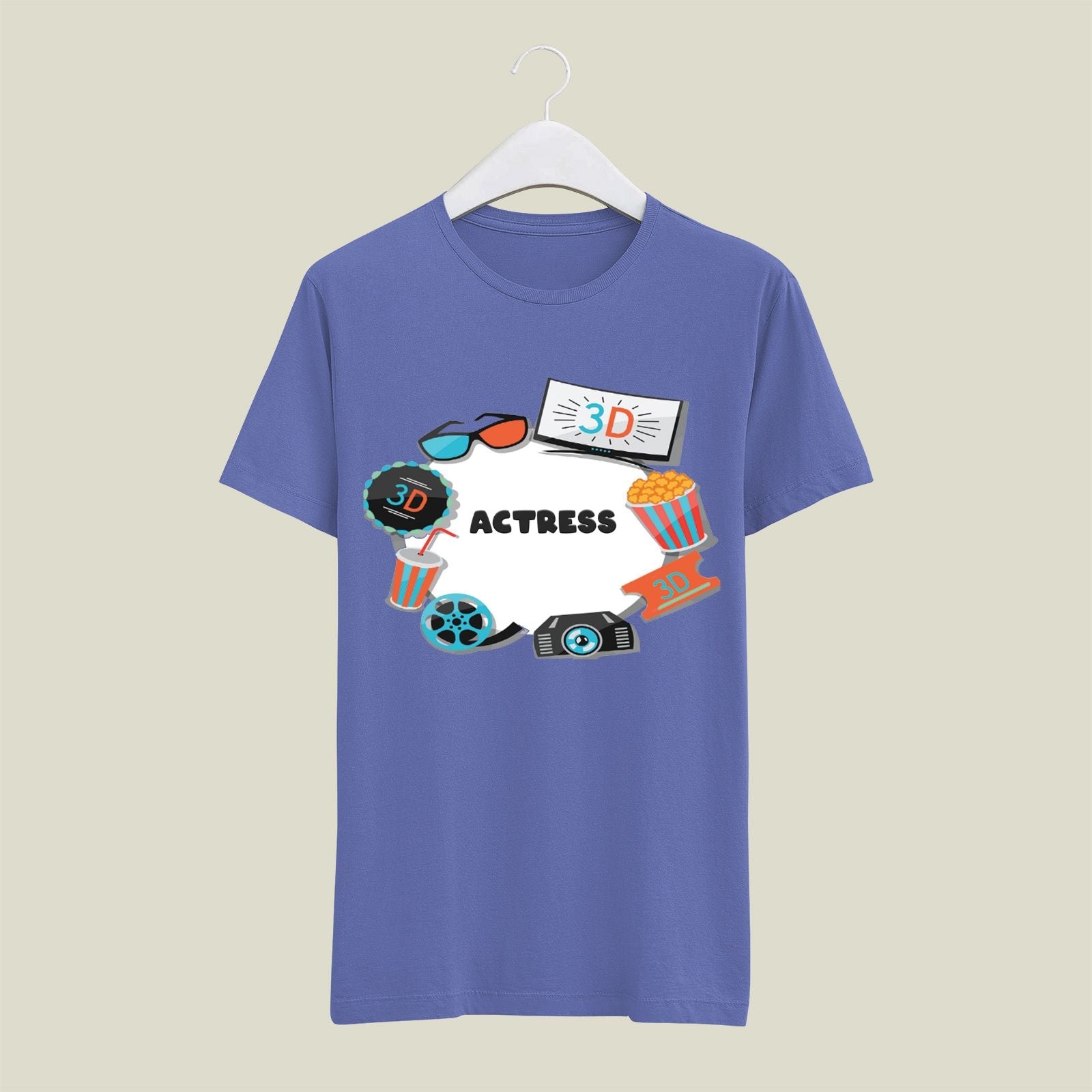 Actress T-Shirt T-ACS12 Desichalchitra