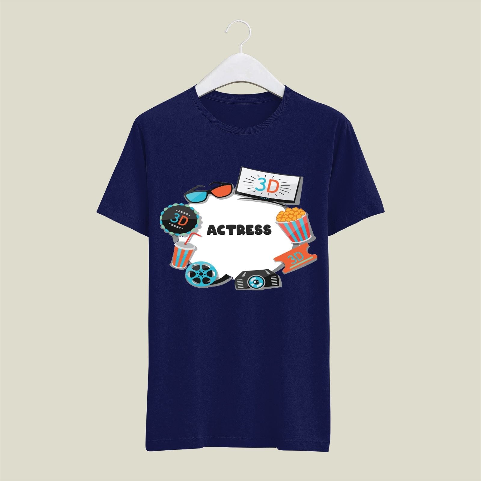 Actress T-Shirt T-ACS12 Desichalchitra