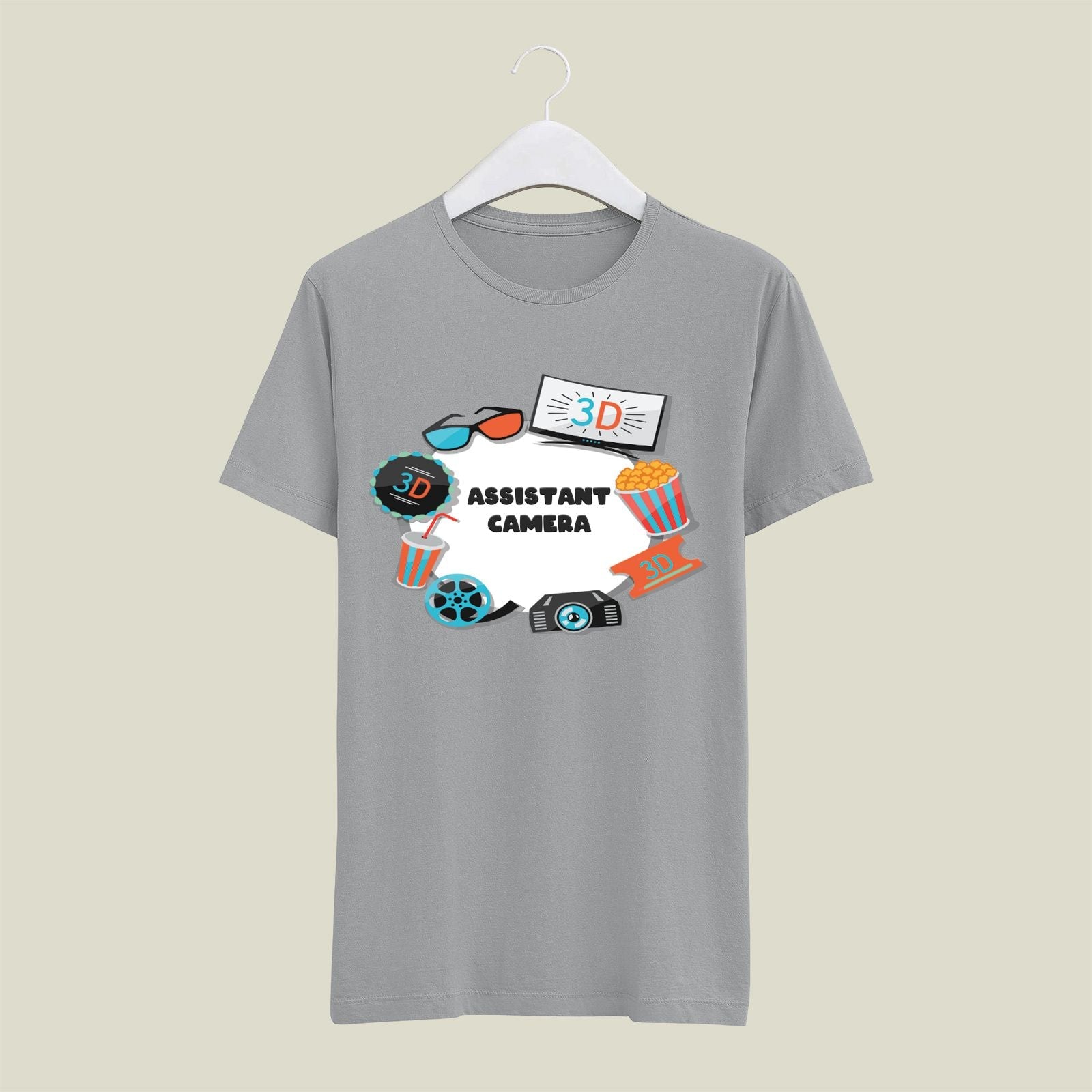 Assistant Camera T-Shirt T-ATC16 Desichalchitra