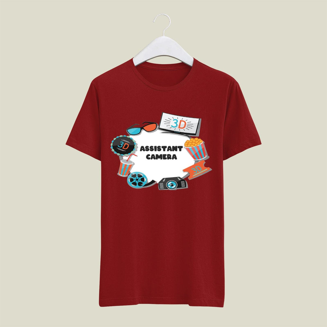 Assistant Camera T-Shirt T-ATC16 Desichalchitra