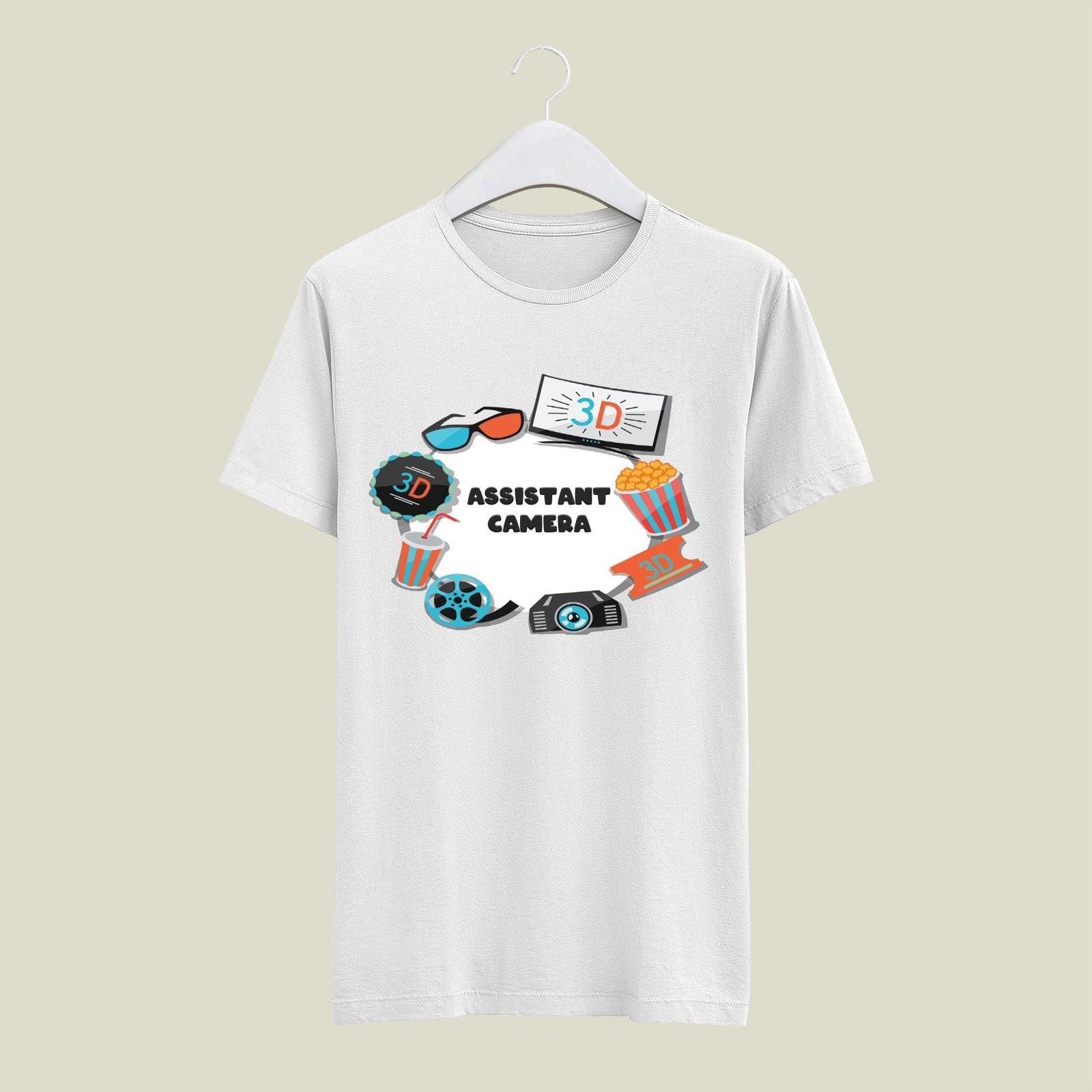 Assistant Camera T-Shirt T-ATC16 Desichalchitra