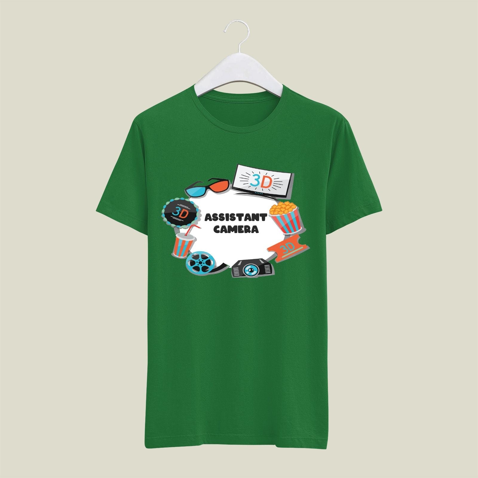 Assistant Camera T-Shirt T-ATC16 Desichalchitra