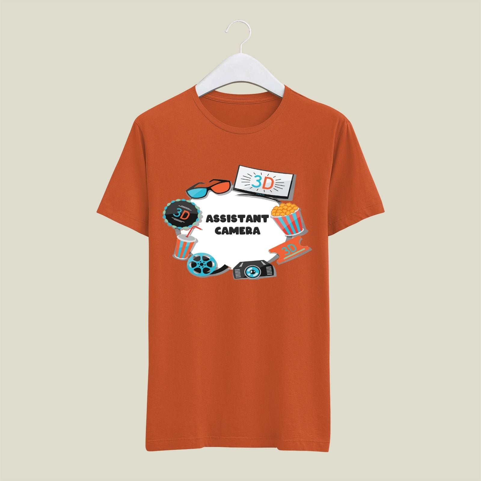 Assistant Camera T-Shirt T-ATC16 Desichalchitra