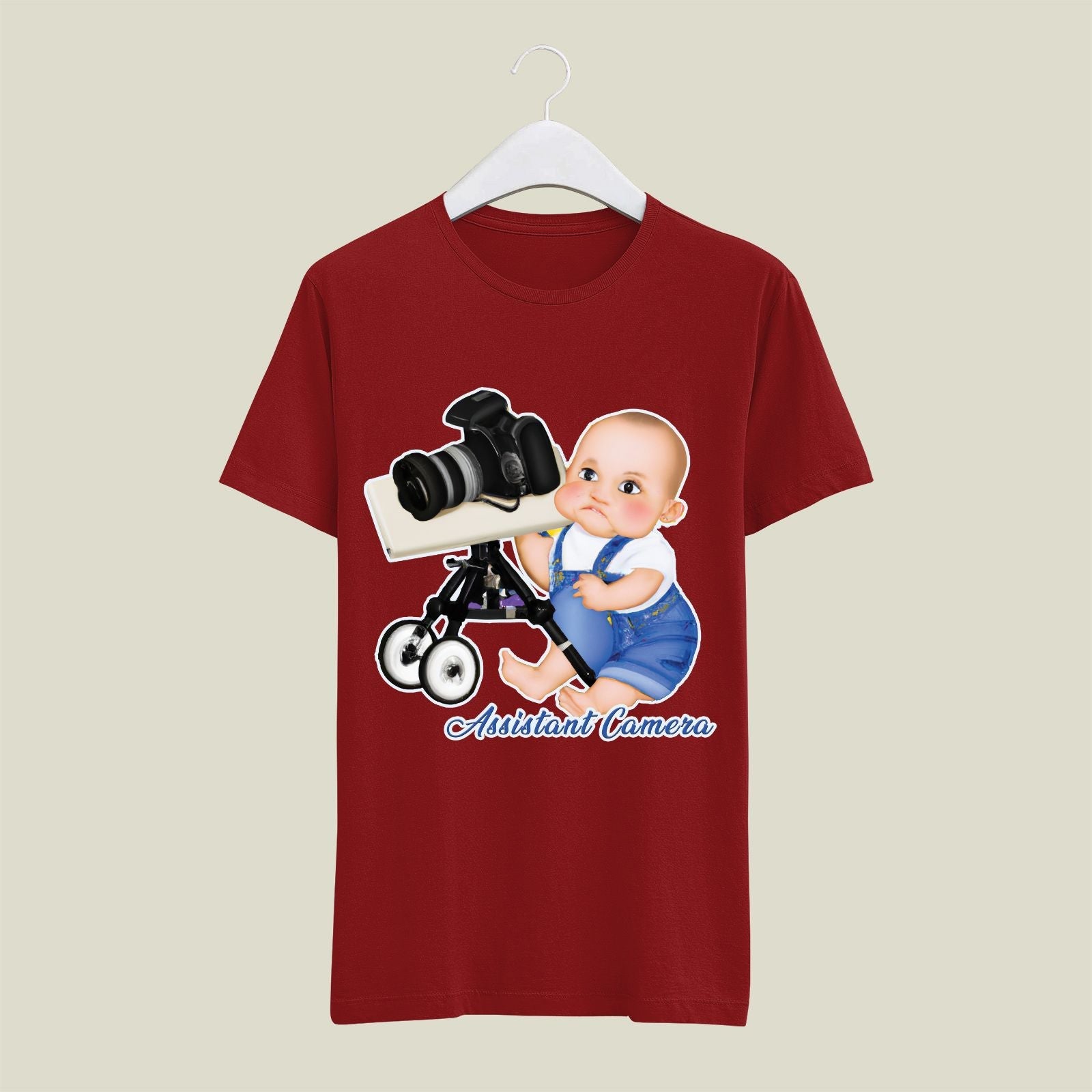 Assistant Camera T-Shirt T-ATC20 Desichalchitra