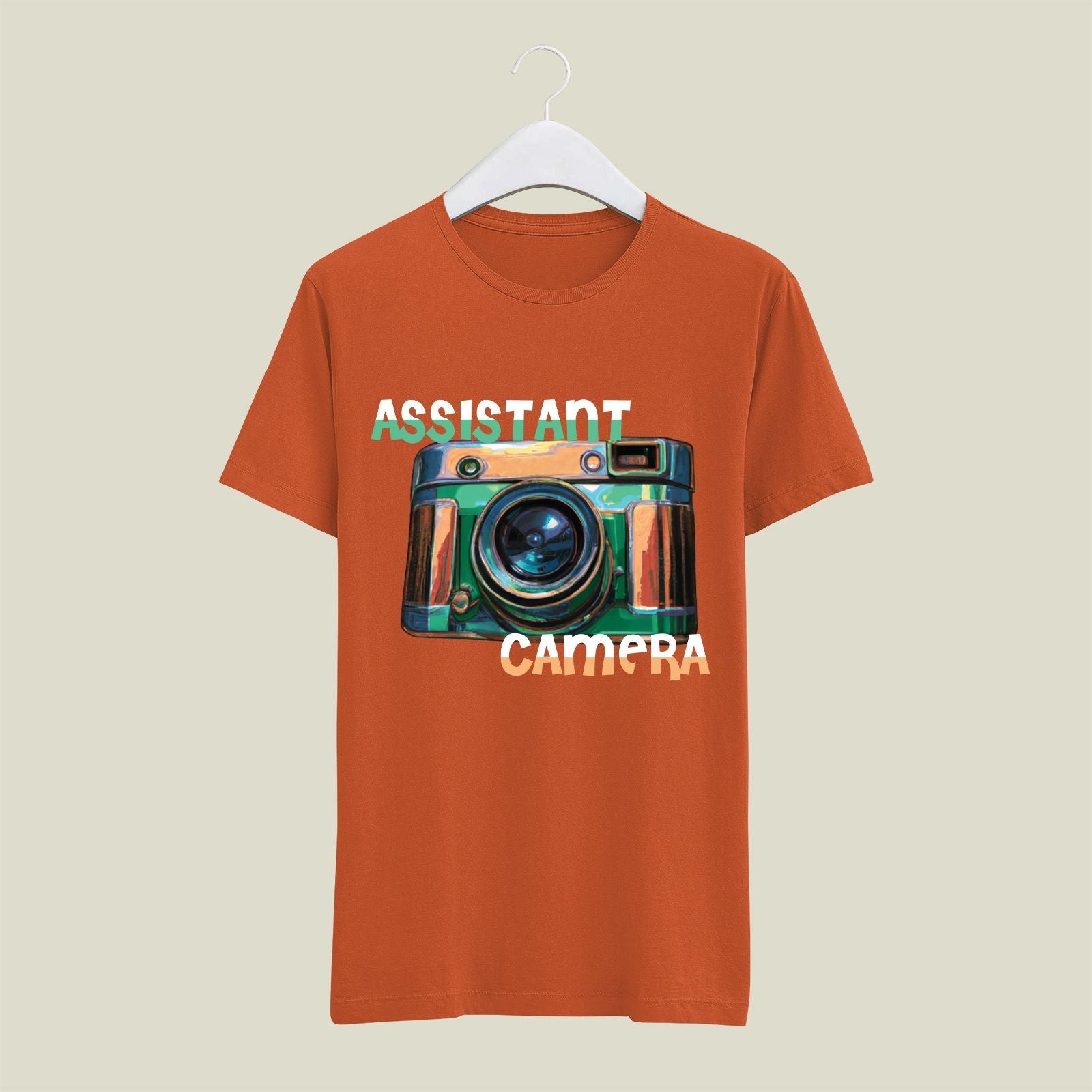 Assistant Camera T-Shirt T-ATC22 Desichalchitra