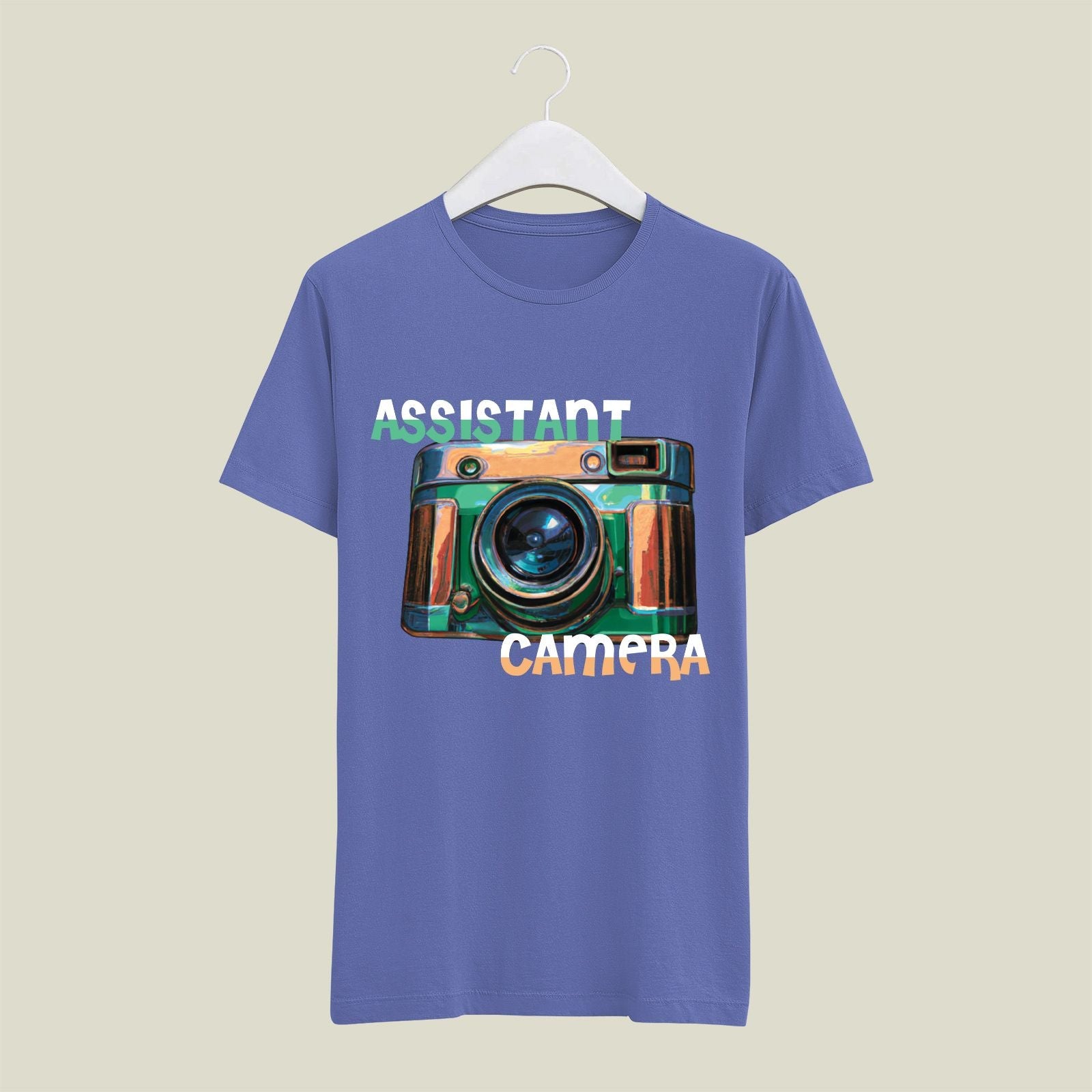 Assistant Camera T-Shirt T-ATC22 Desichalchitra