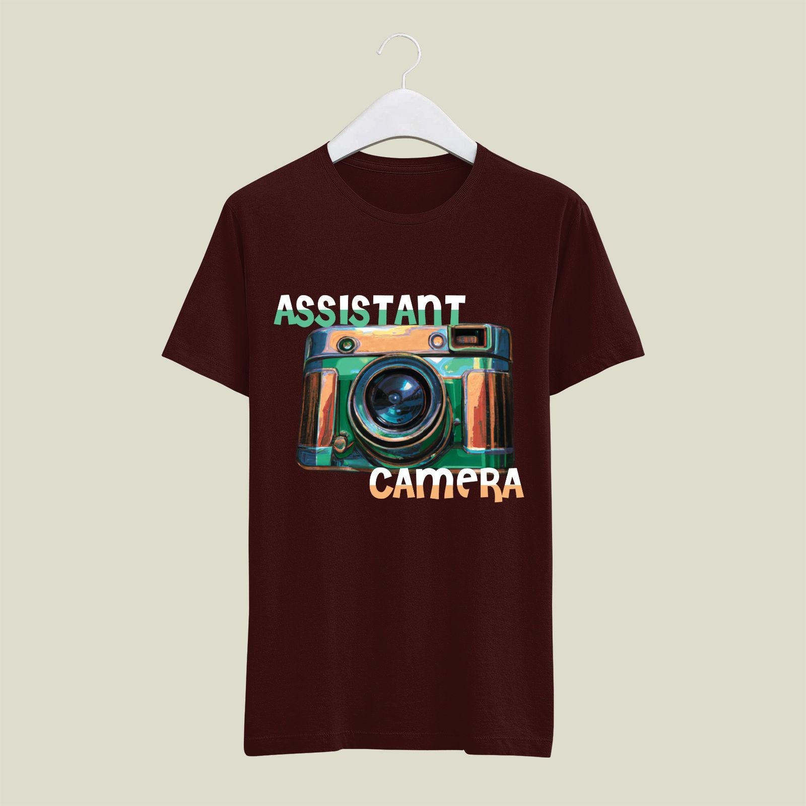 Assistant Camera T-Shirt T-ATC22 Desichalchitra