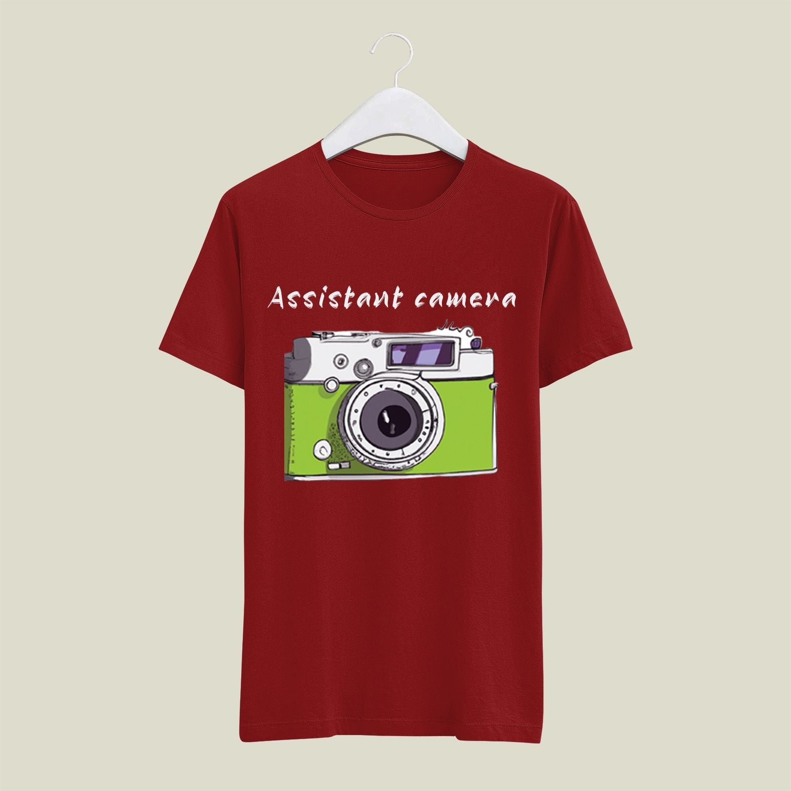 Assistant Camera T-Shirt T-ATC24 Desichalchitra
