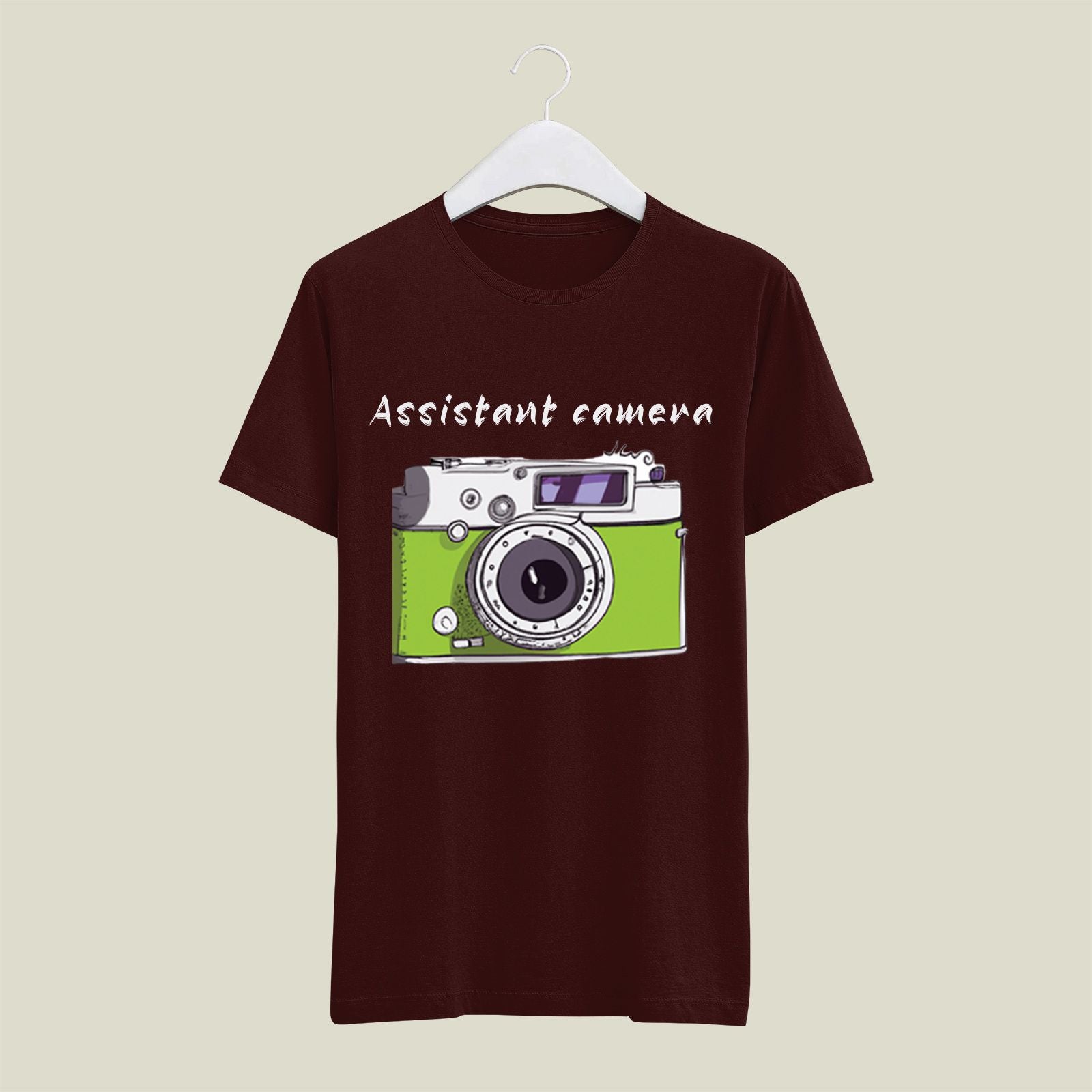 Assistant Camera T-Shirt T-ATC24 Desichalchitra