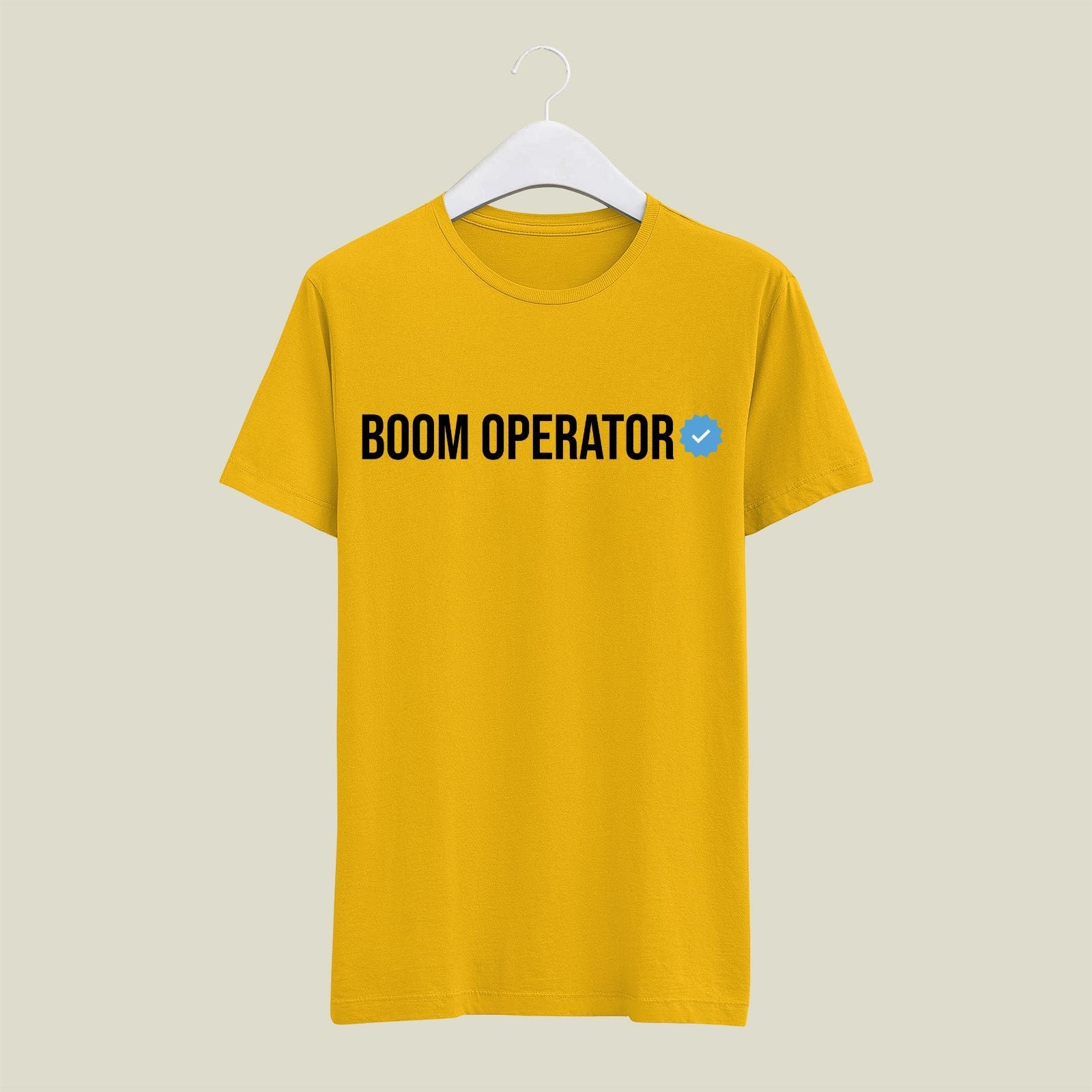 Boom Operator T-Shirt T-BM3 Desichalchitra