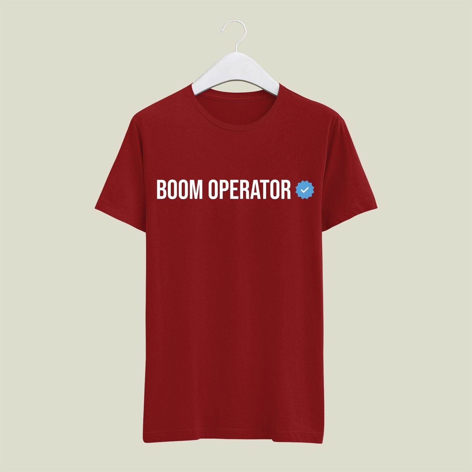 Boom Operator T-Shirt T-BM103 Desichalchitra
