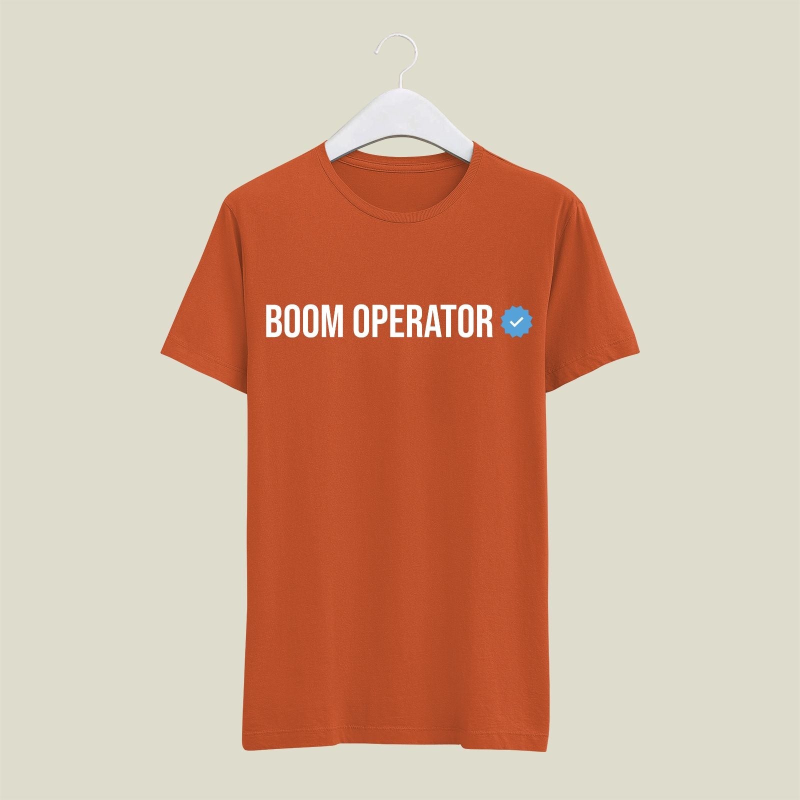 Boom Operator T-Shirt T-BM103 Desichalchitra
