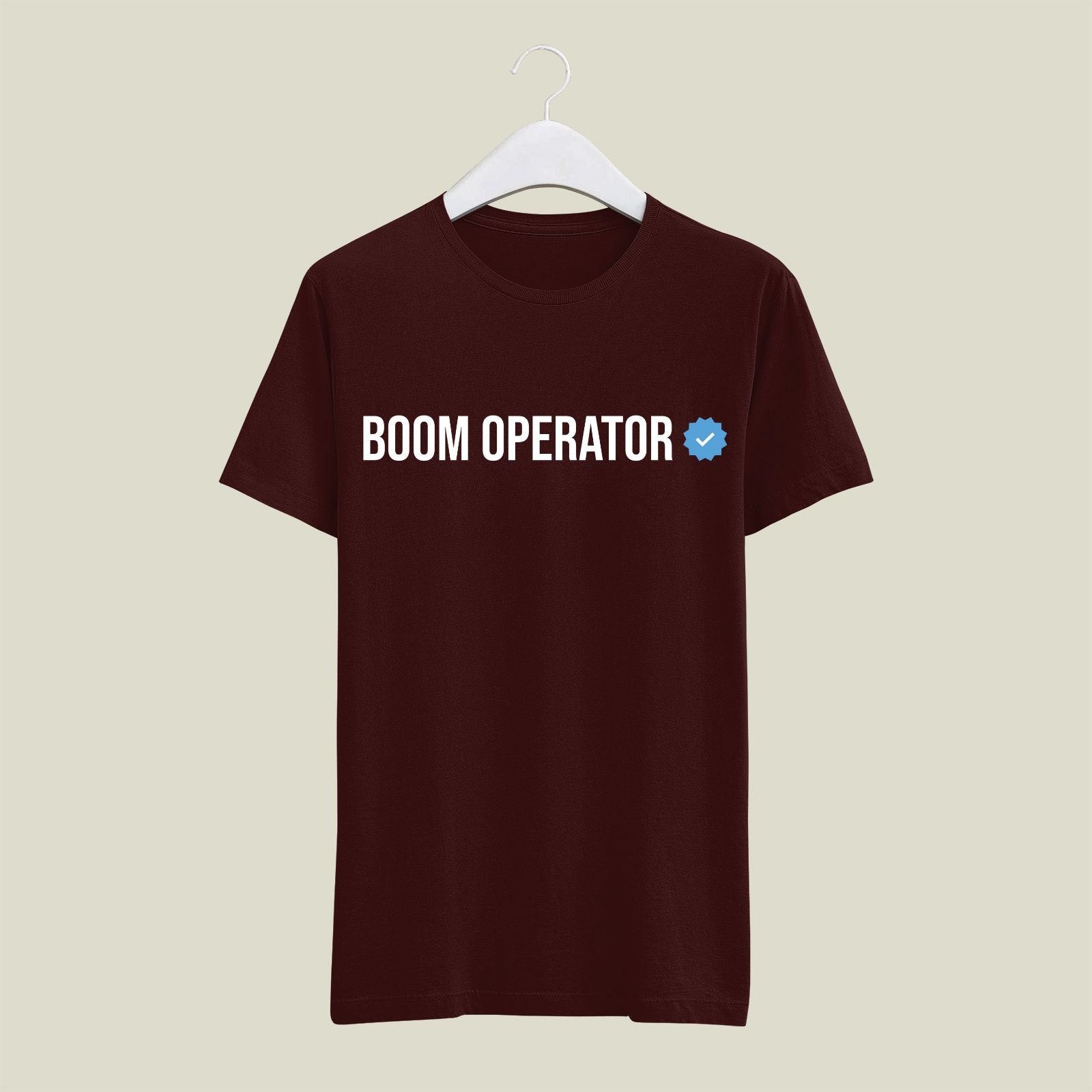 Boom Operator T-Shirt T-BM103 Desichalchitra