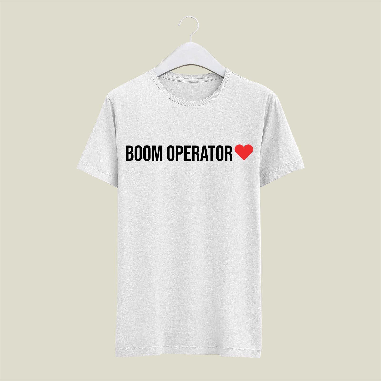 Boom Operator T-Shirt T-BM119 Desichalchitra