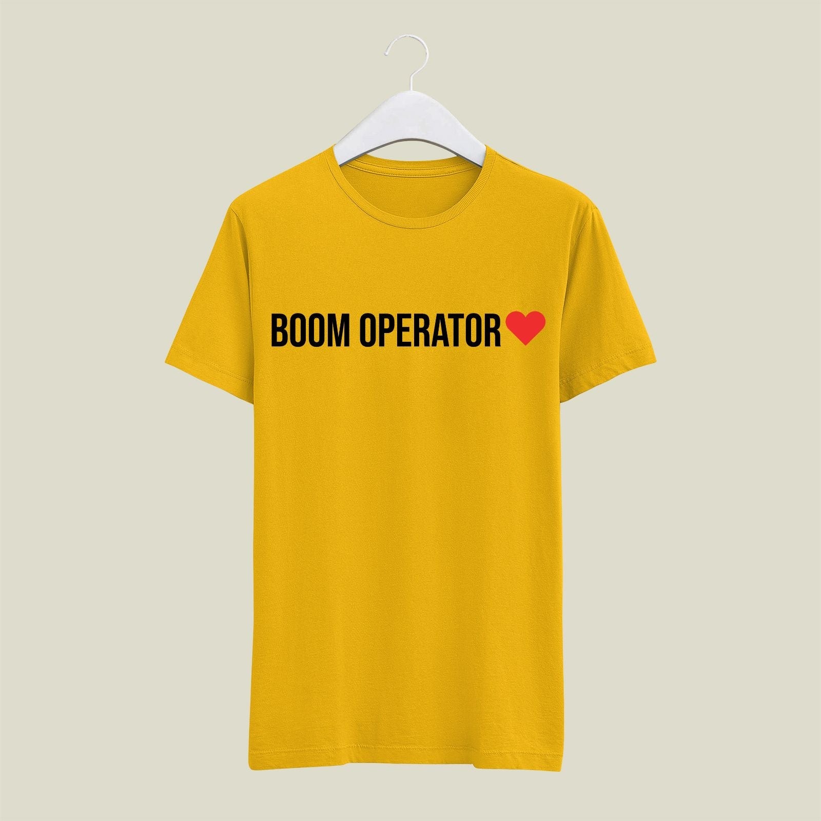 Boom Operator T-Shirt T-BM119 Desichalchitra