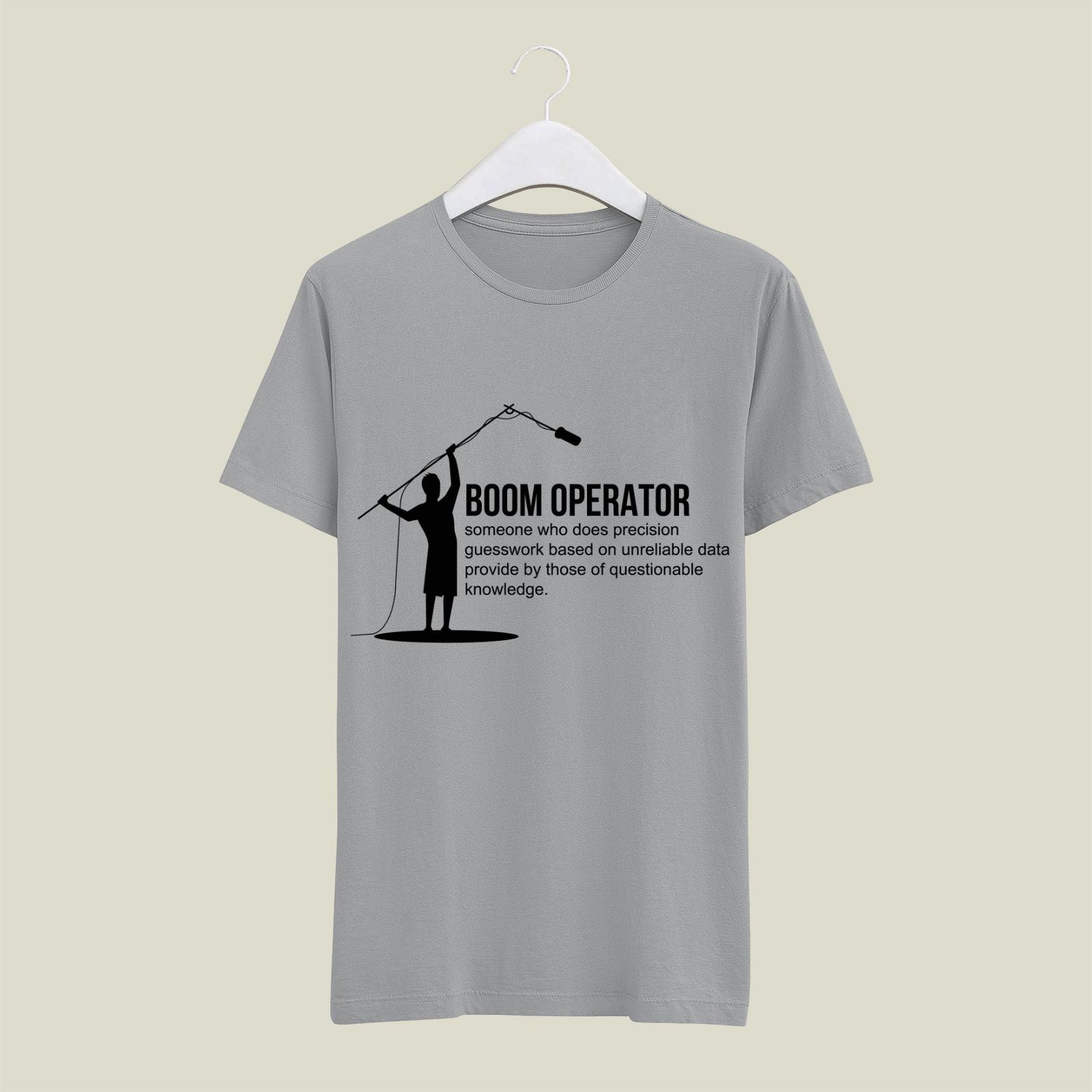 Boom Operator T-Shirt T-BM122 Desichalchitra